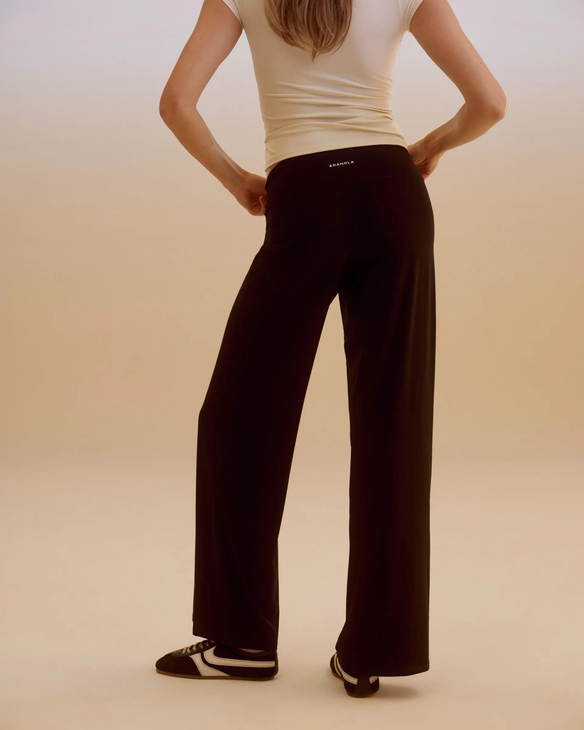 Wide Leg Yoga Pant - Black sold by Adanola product image thumbnail 3