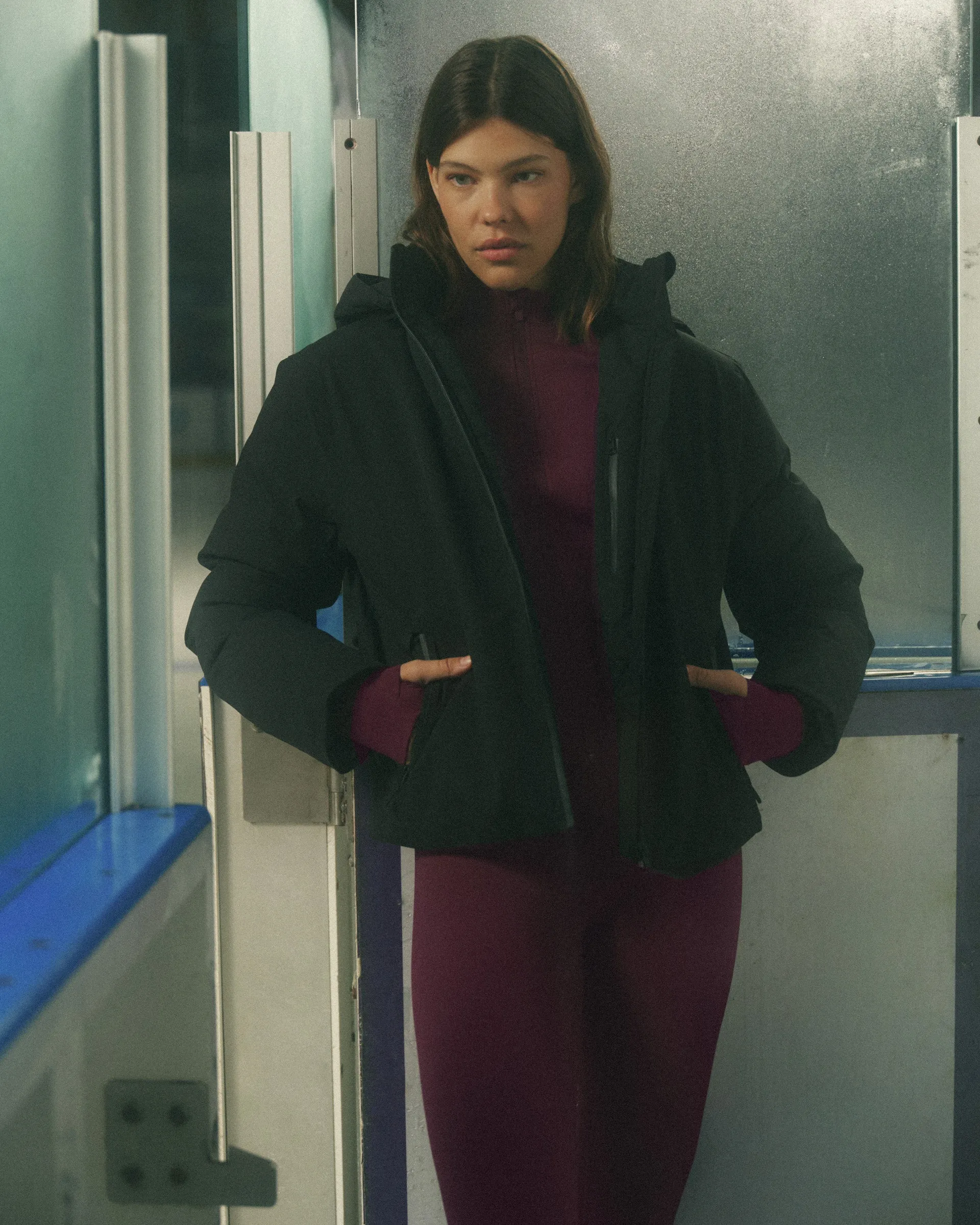 Hooded Waterproof Coat - Black sold by Adanola product image thumbnail 4