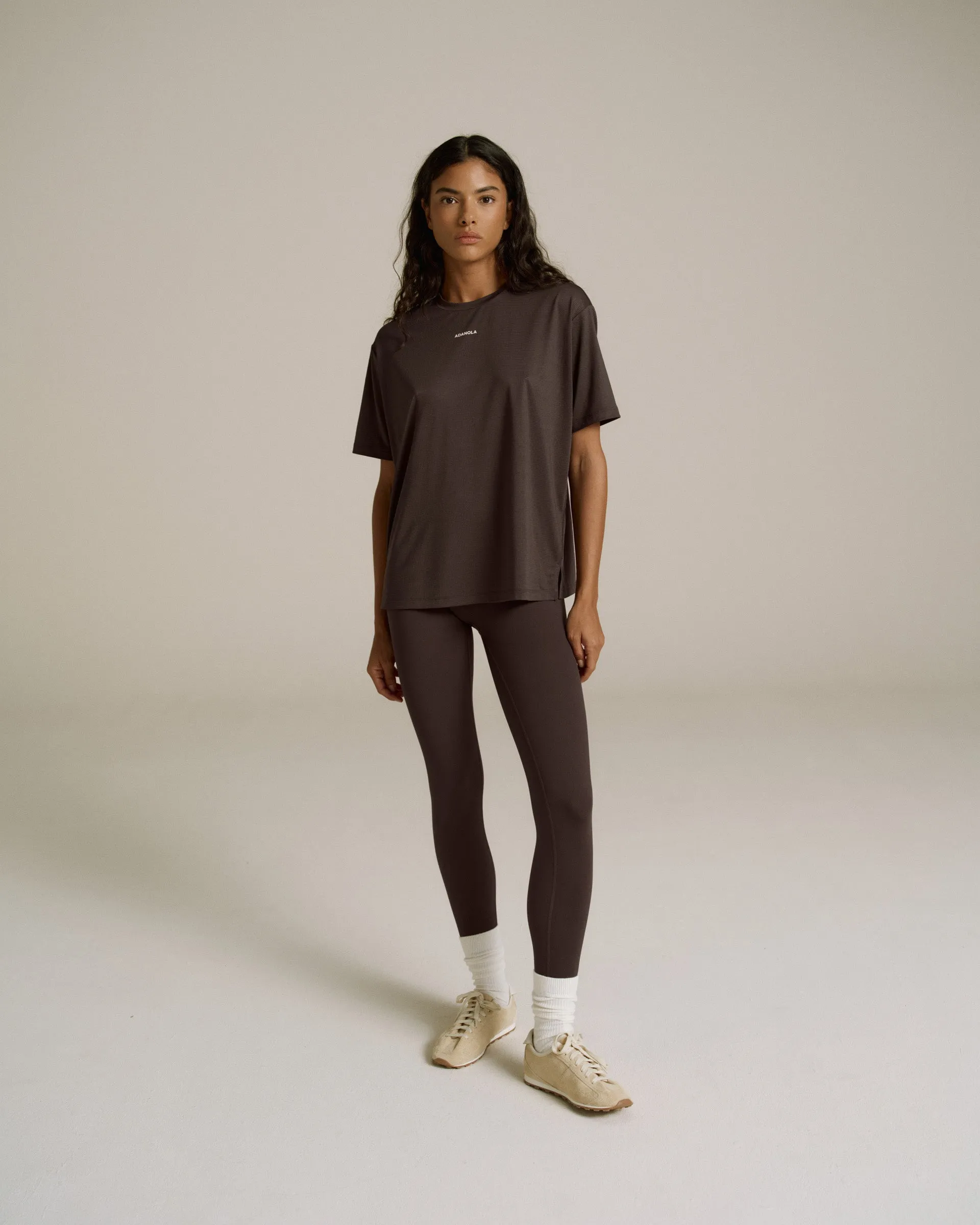 Mesh Active T-Shirt - Coffee Bean sold by Adanola product image thumbnail 2
