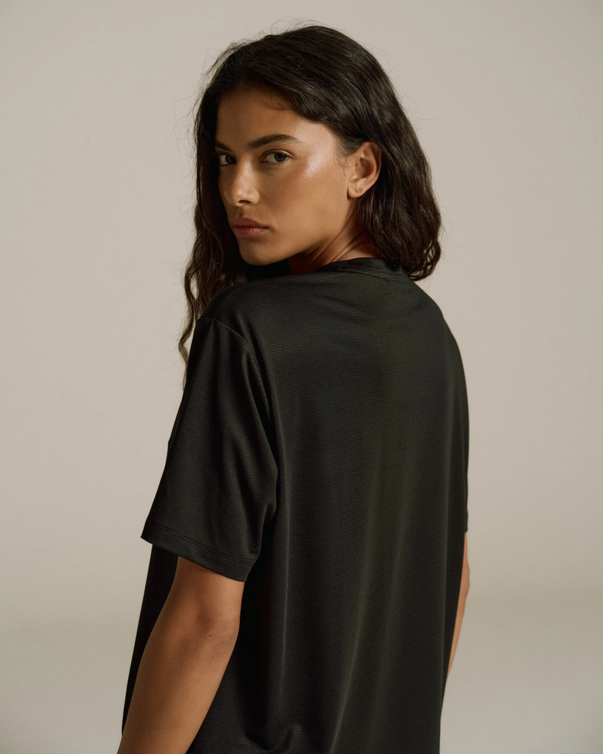 Mesh Active T-Shirt - Black sold by Adanola product image thumbnail 3