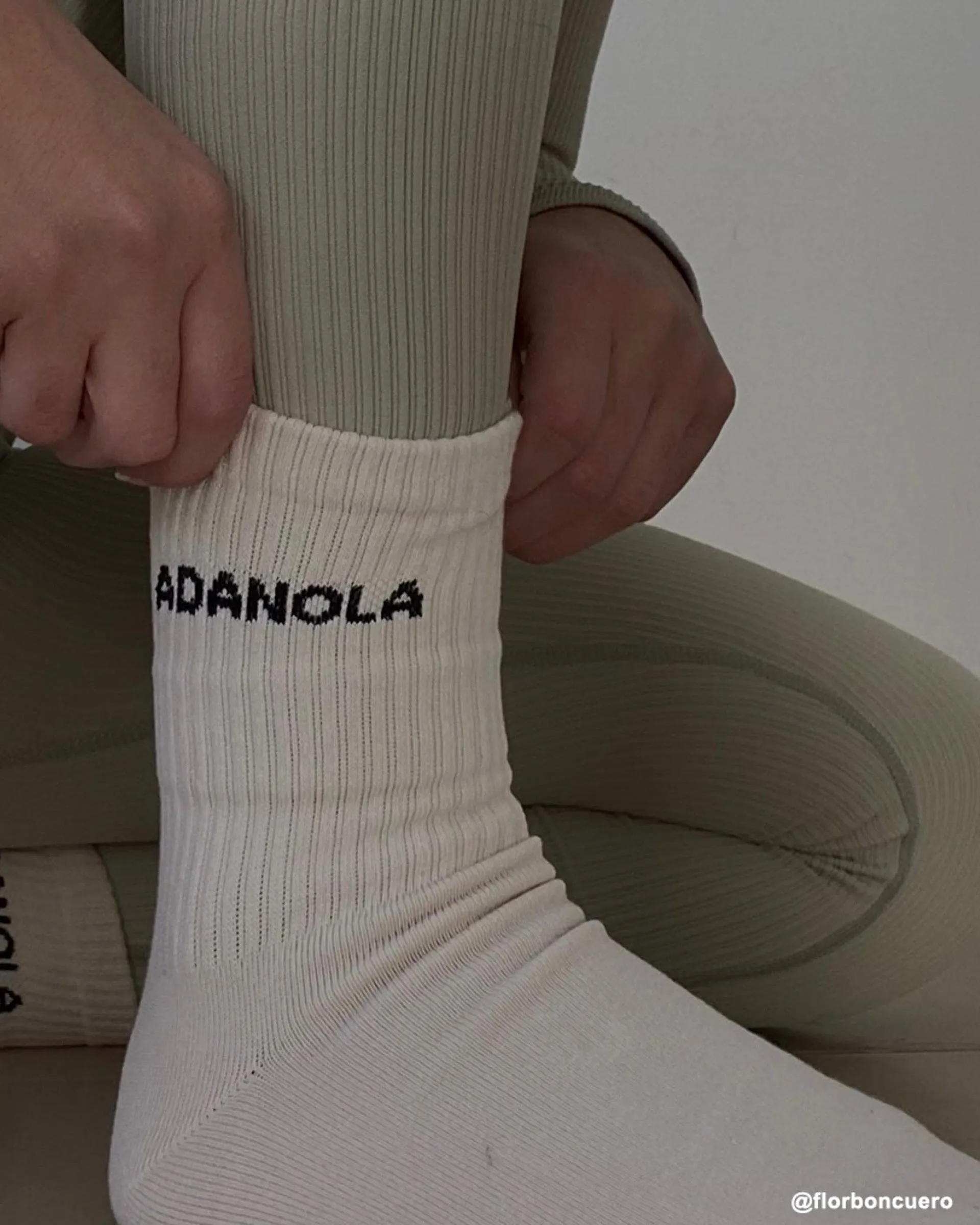 Socks - Cream sold by Adanola product image thumbnail 3
