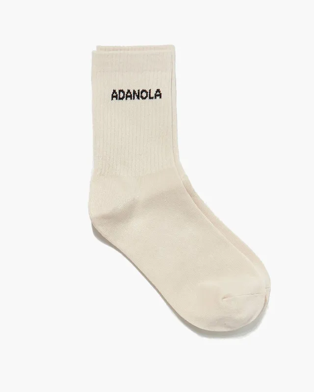 Socks - Cream sold by Adanola