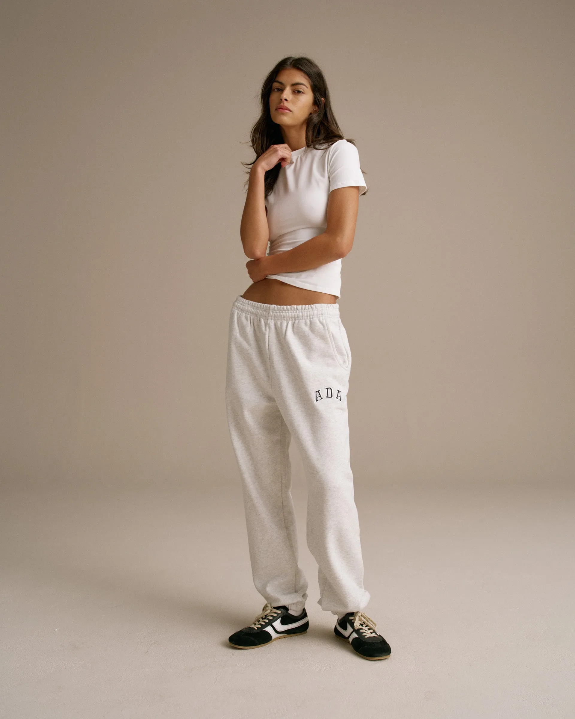 ADA Sweatpants - Light Grey Melange sold by Adanola product image thumbnail 4
