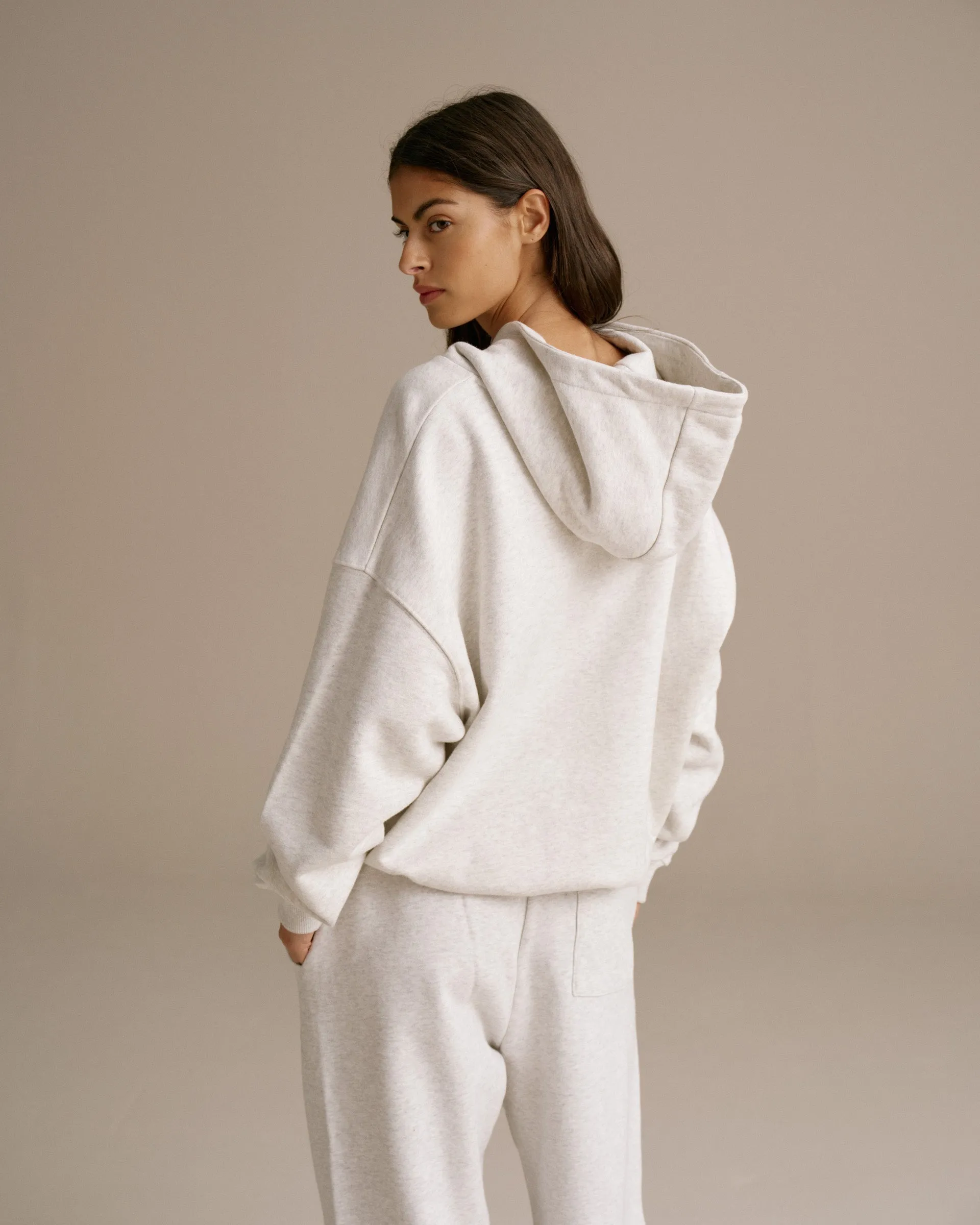 ADA Oversized Hoodie - Light Grey Melange sold by Adanola product image thumbnail 2