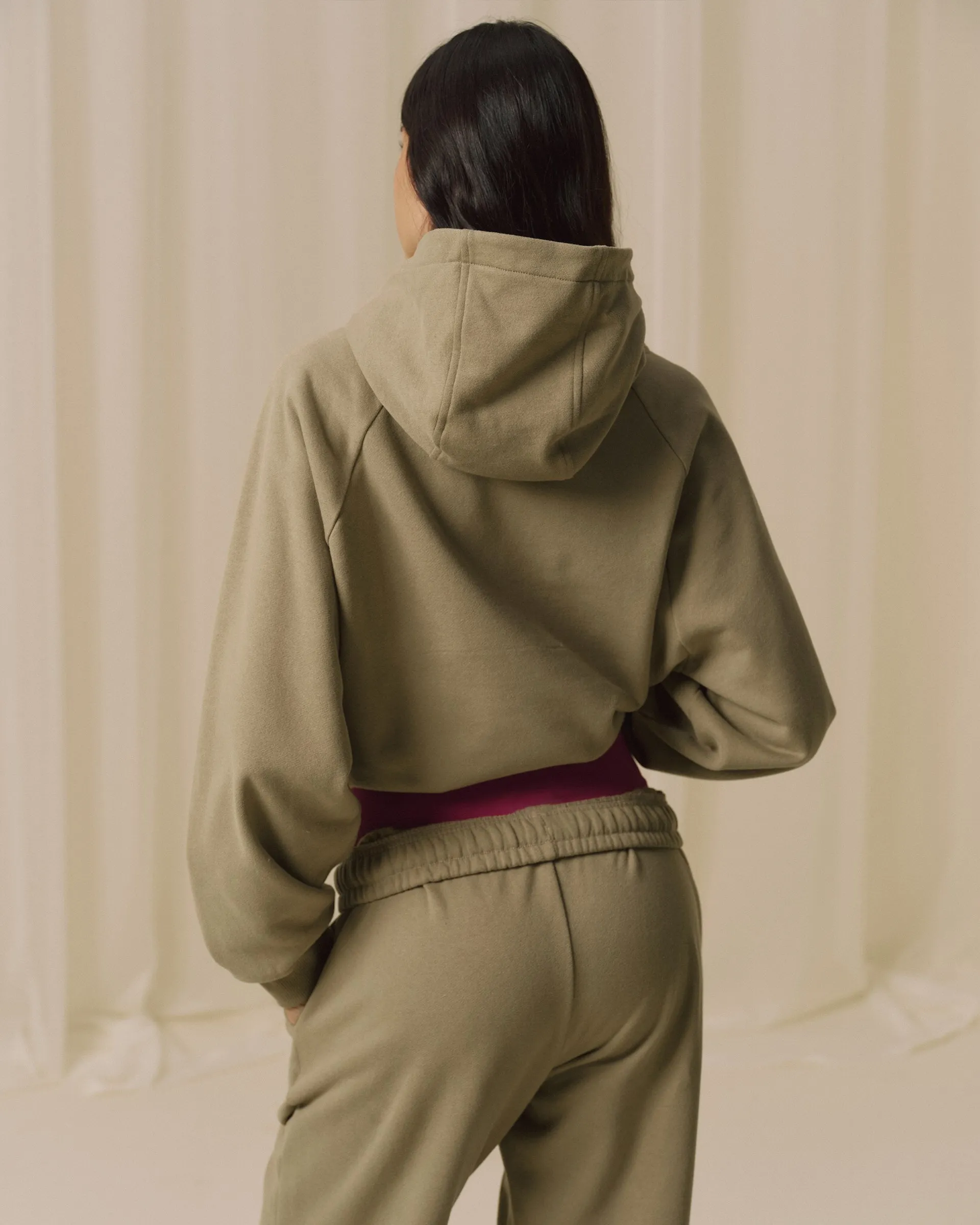 Varsity Loose Fit Hoodie - Pistachio Green sold by Adanola product image thumbnail 2