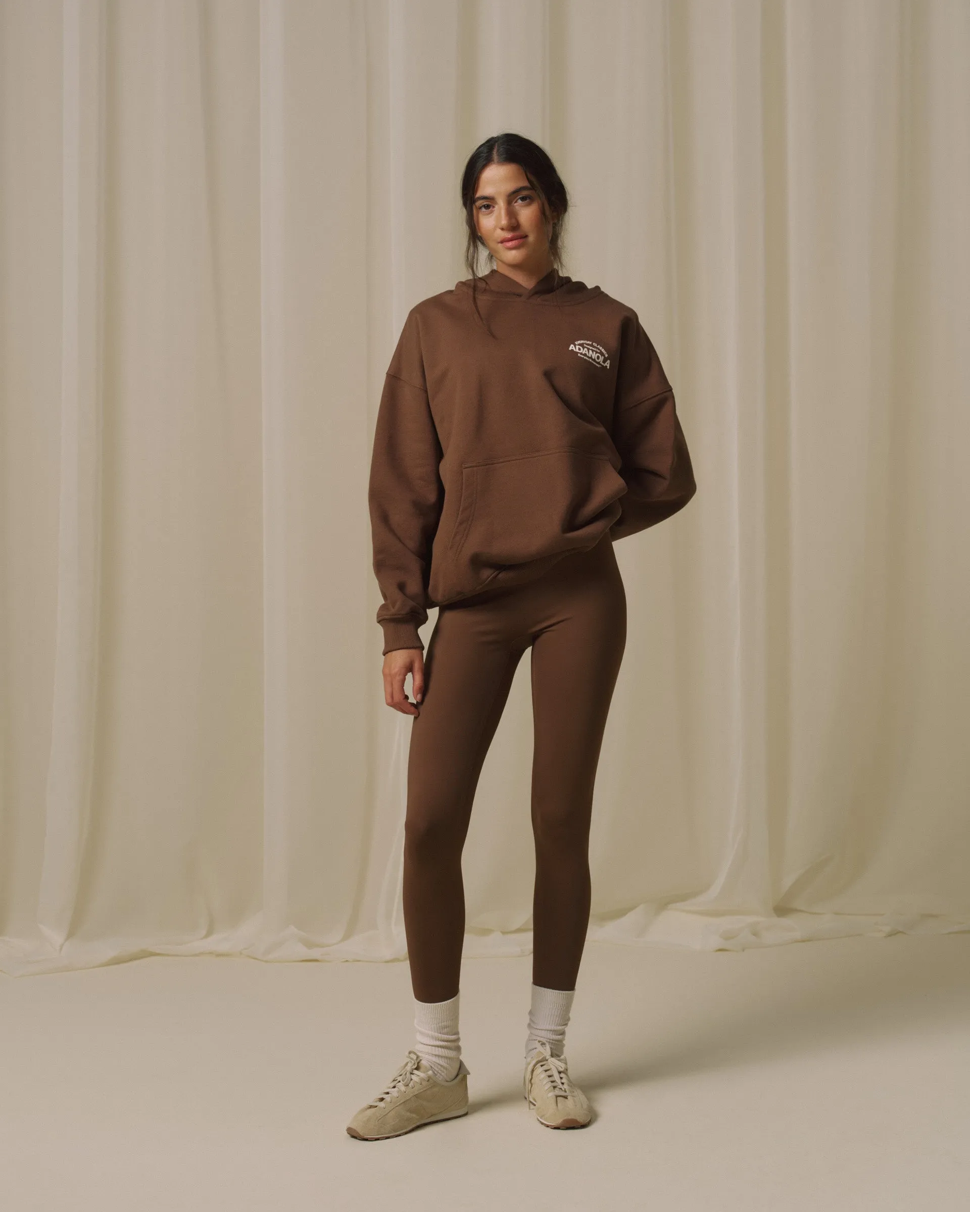 Classics Oversized Hoodie - Mocha Brown sold by Adanola product image thumbnail 4