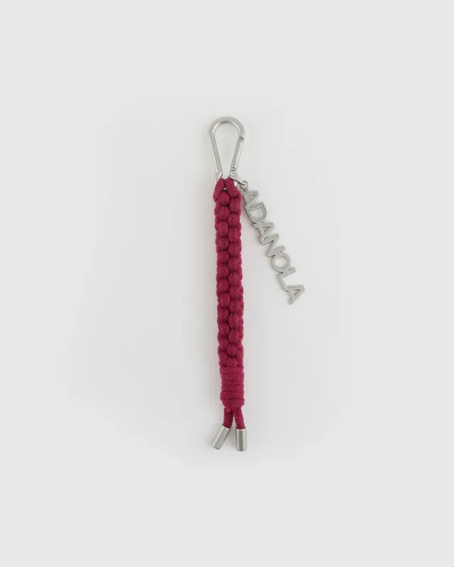 Adanola Rope Keyring - Berry Red sold by Adanola