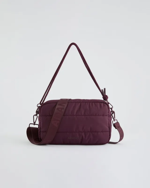 Branded Multi-Strap Bag - Dark Cherry sold by Adanola