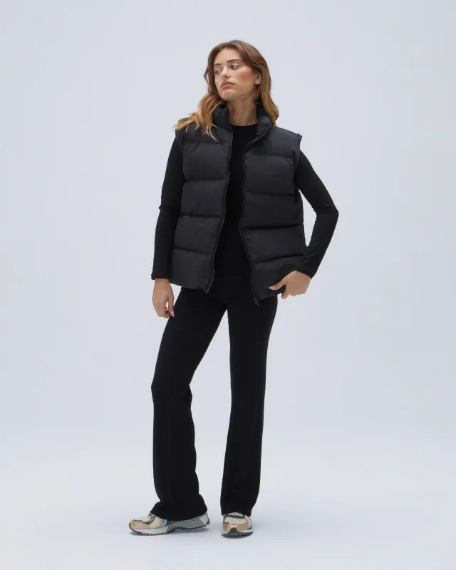 Boxy Gilet - Black sold by Adanola