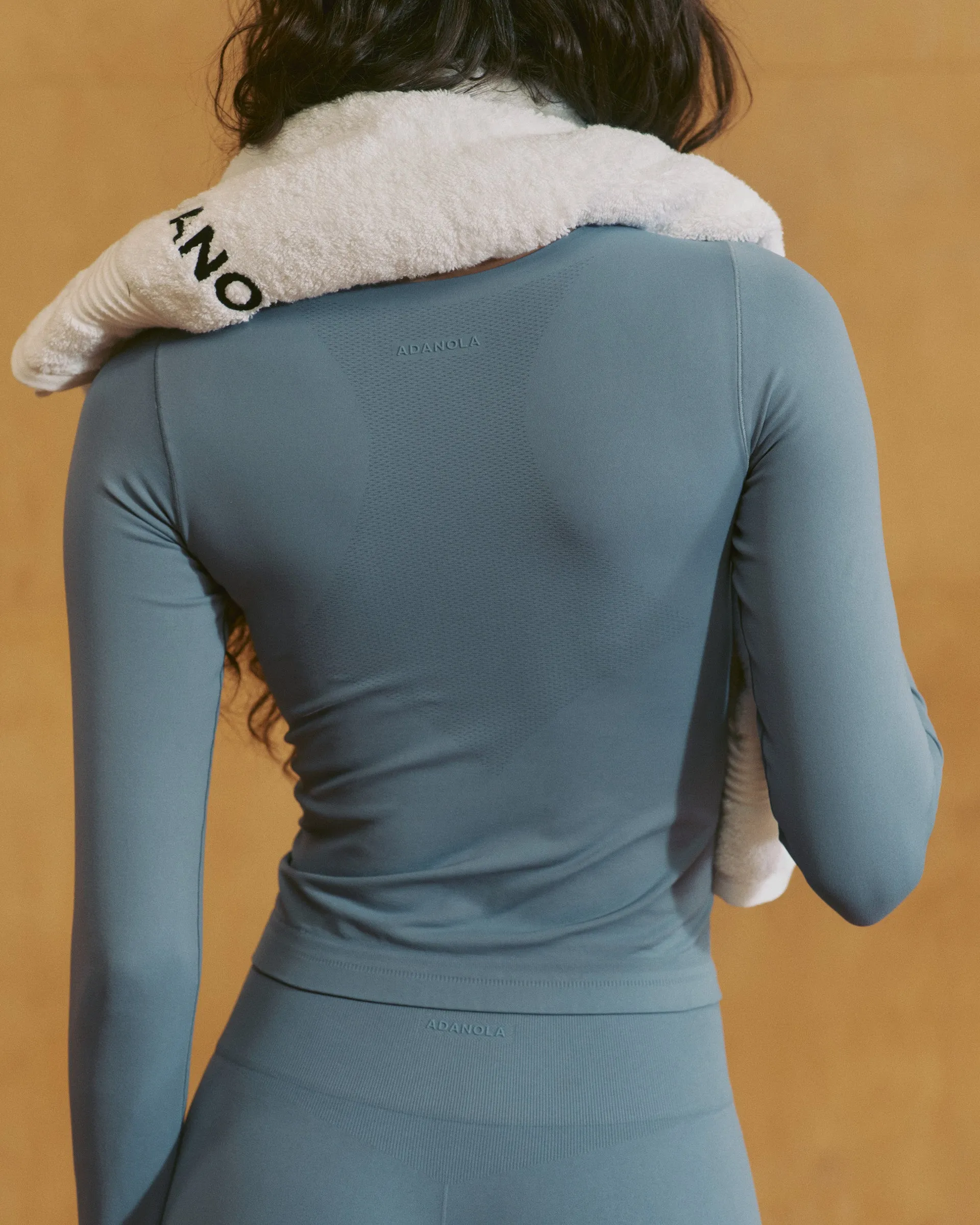 Impact Seamless Long Sleeve Top - Slate Blue sold by Adanola product image thumbnail 2