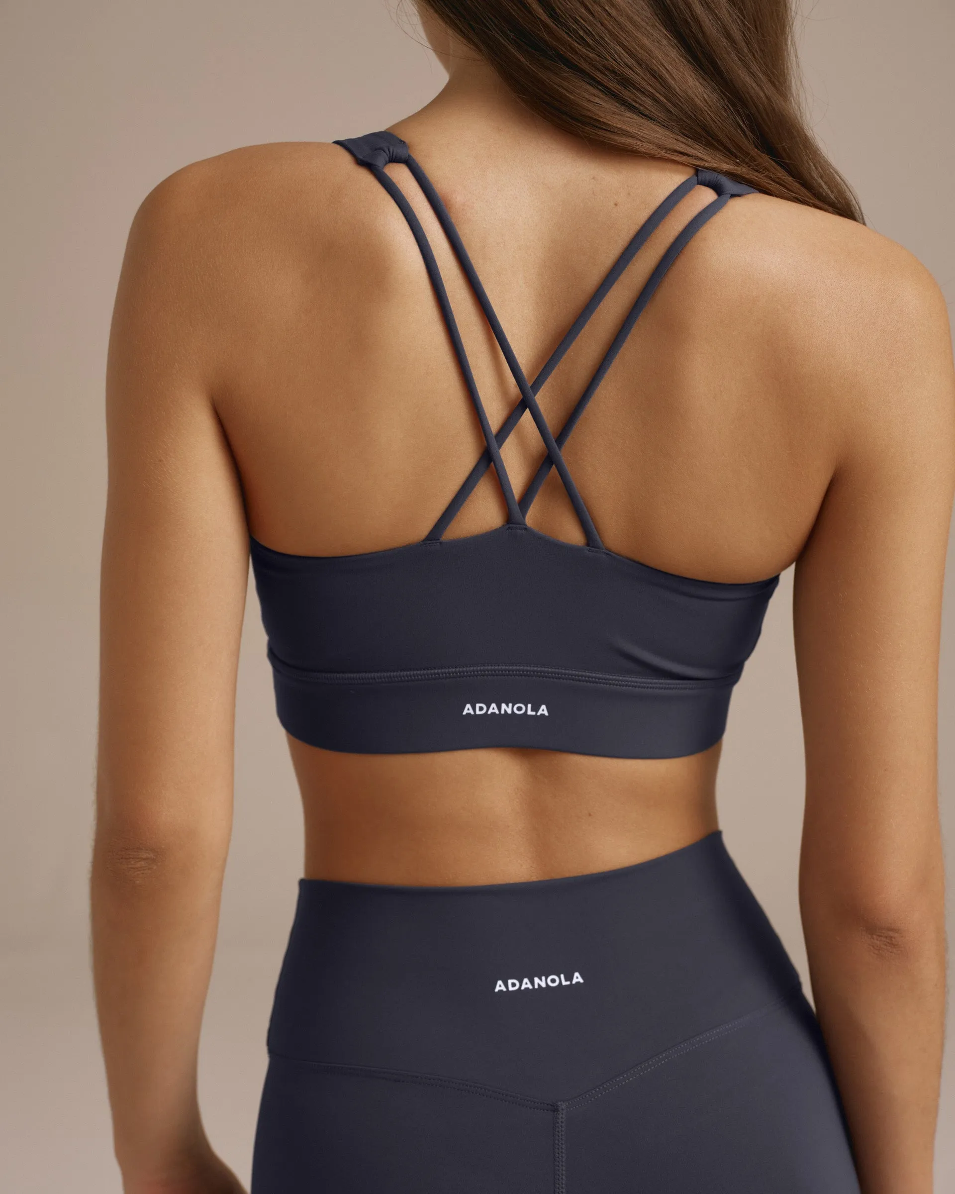 Ultimate Cross Back Bra - Midnight Blue sold by Adanola product image thumbnail 2