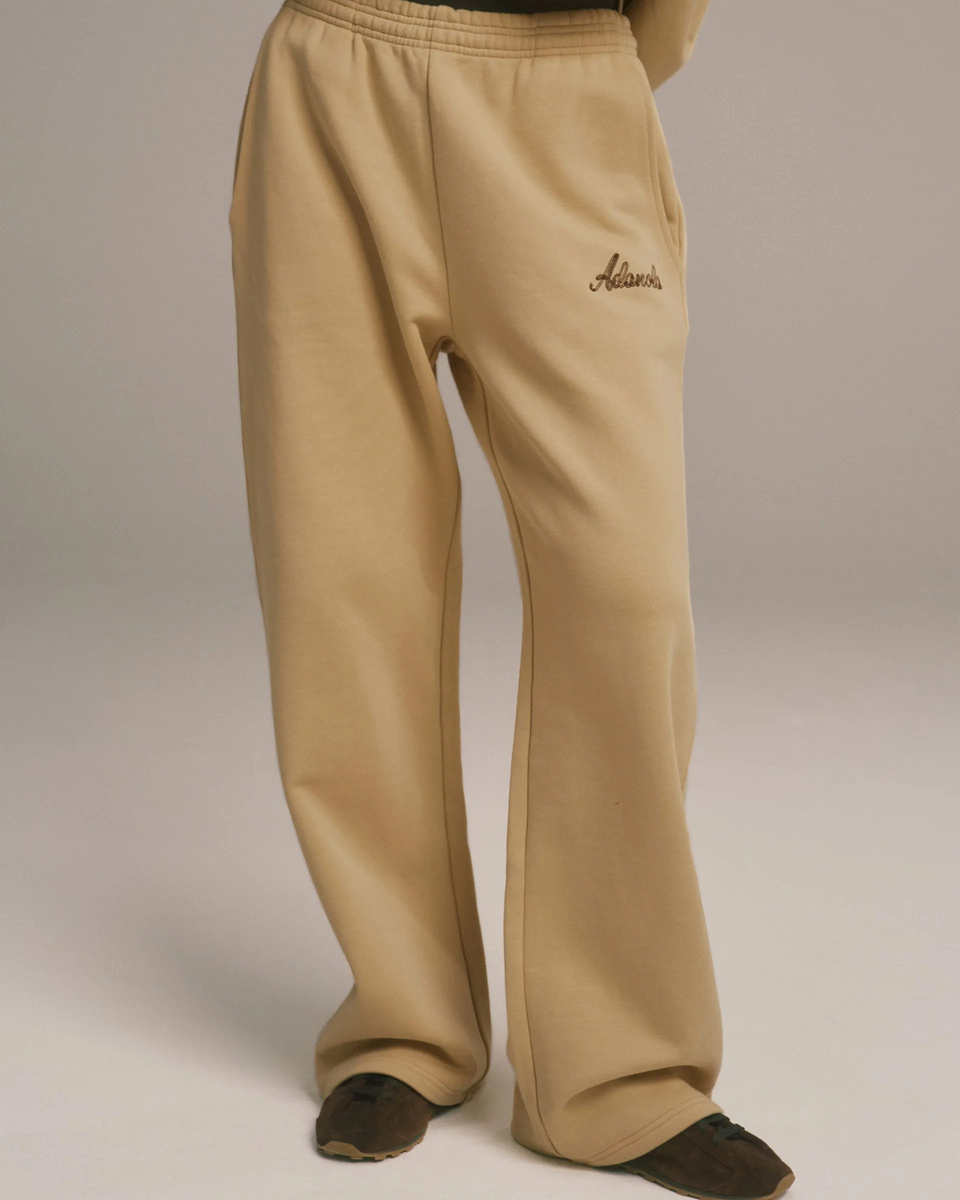 Signature Straight Leg Sweatpants - Caramel Beige sold by Adanola product image thumbnail 4