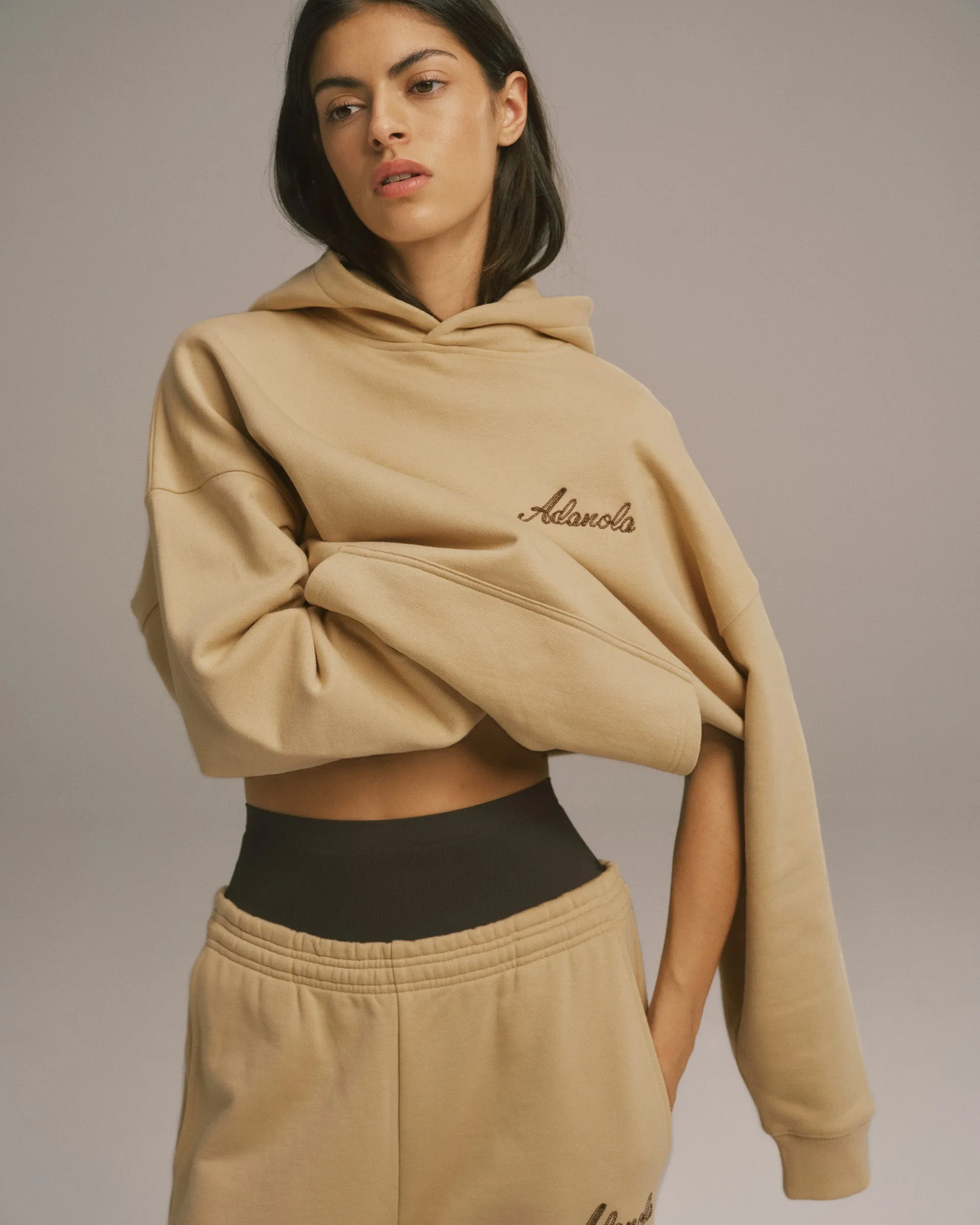 Signature Oversized Hoodie - Caramel Beige sold by Adanola