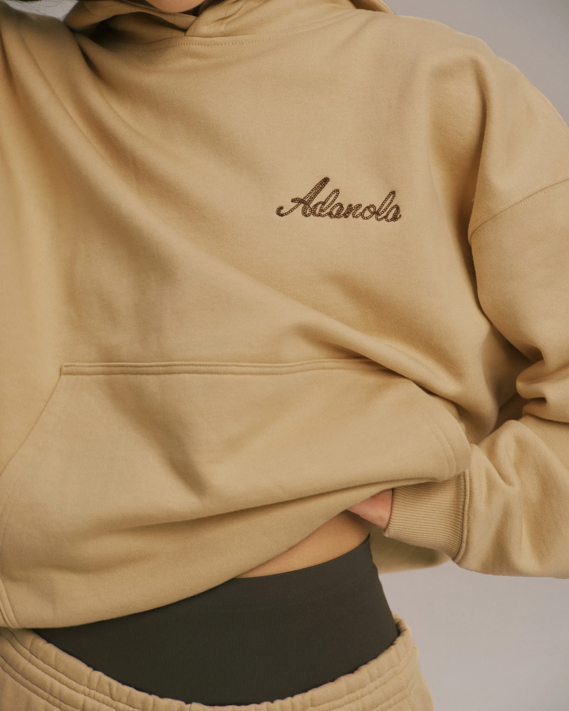 Signature Oversized Hoodie - Caramel Beige sold by Adanola product image thumbnail 3