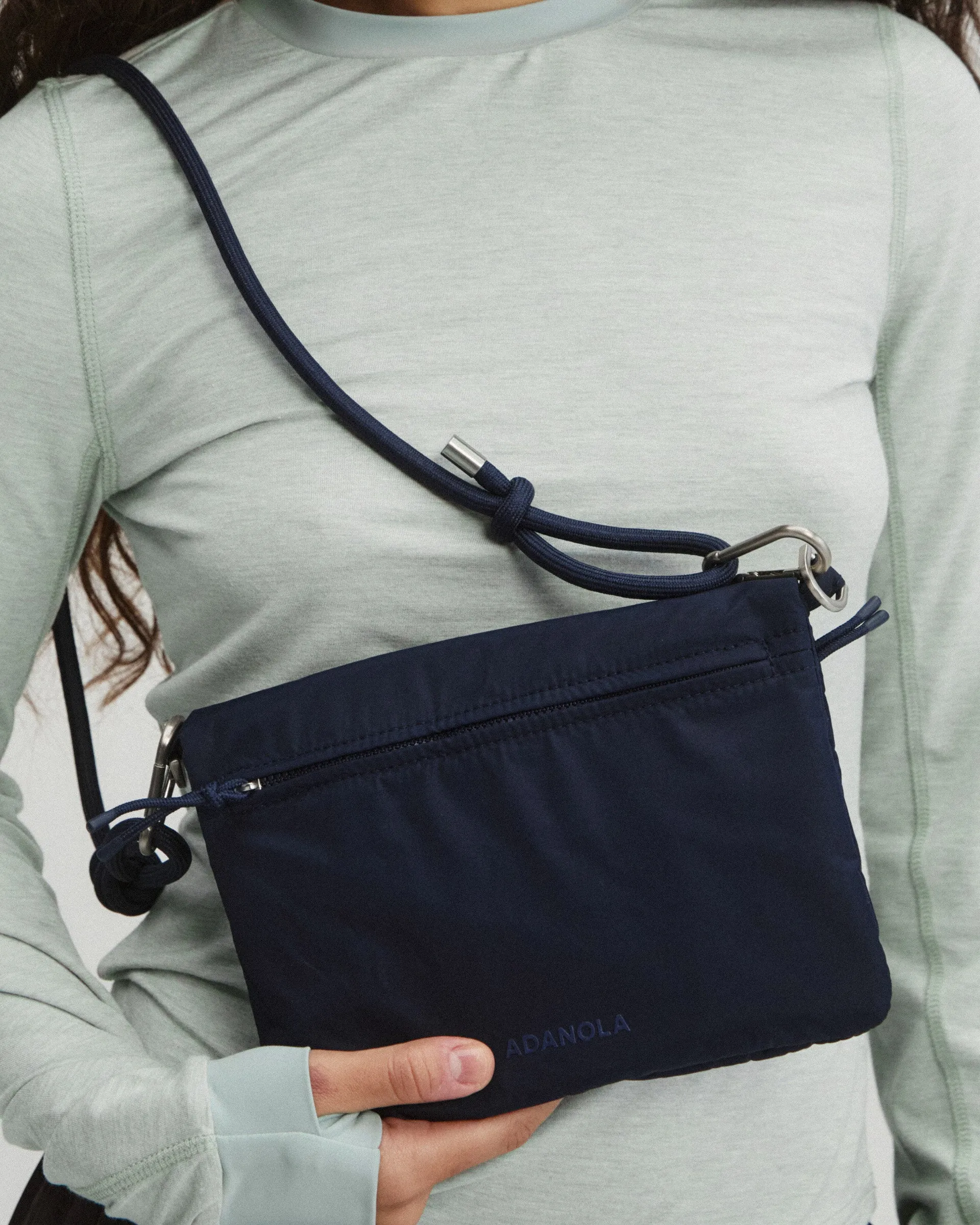 Rope Cross Body Bag - Navy Blue sold by Adanola product image thumbnail 4