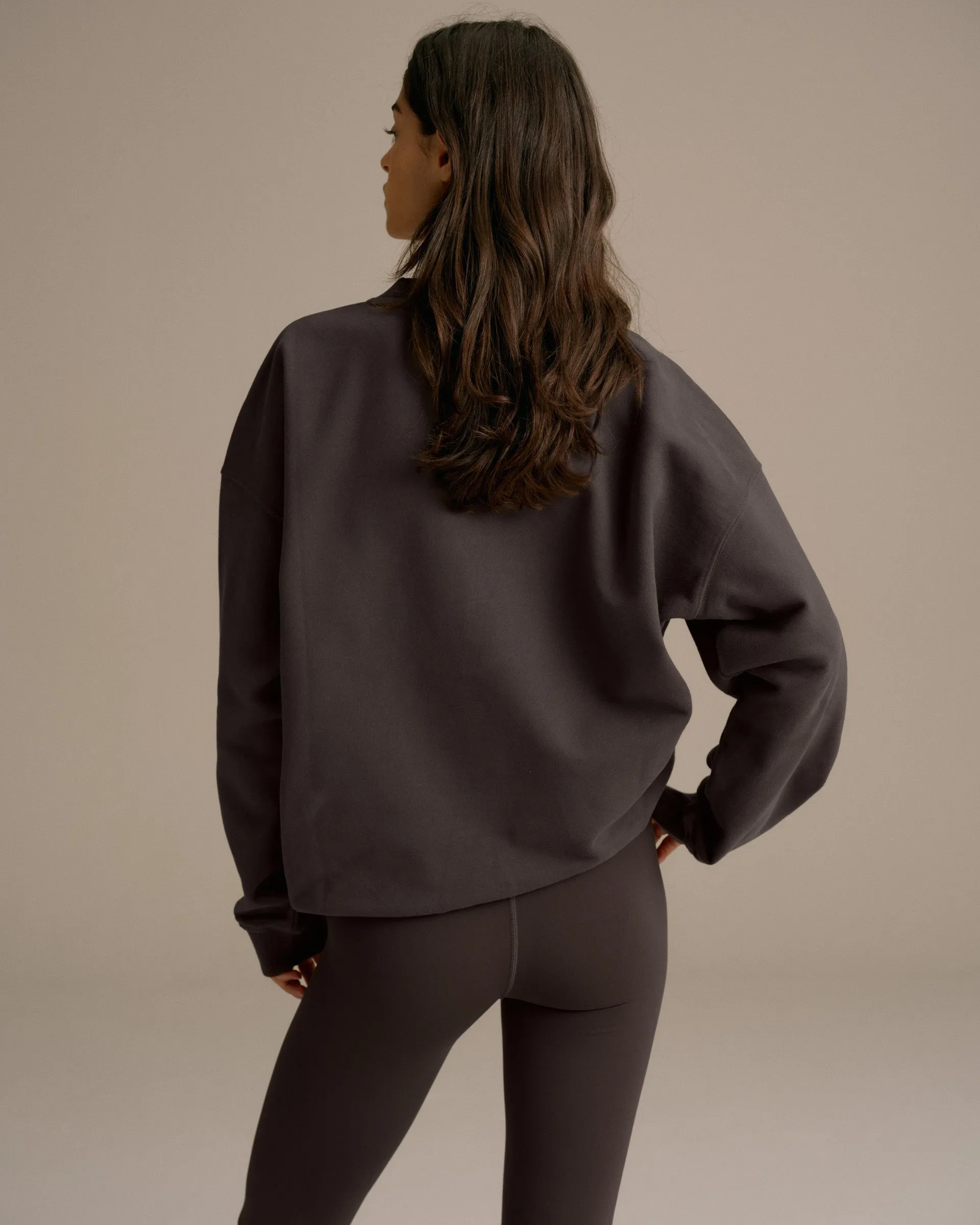 AS Oversized Sweatshirt - Washed Coffee Bean sold by Adanola product image thumbnail 2