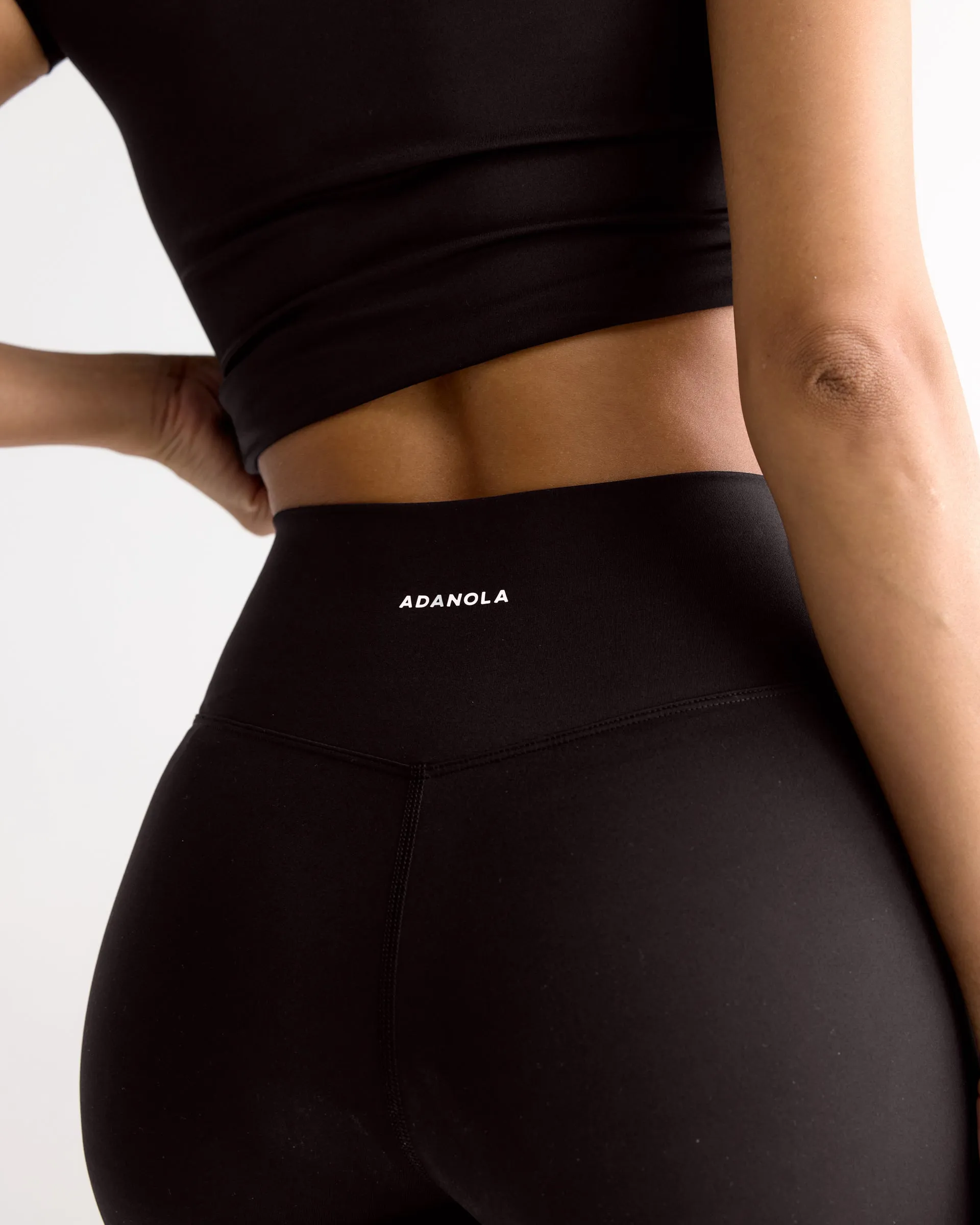 Ultimate Ultra Crop Shorts - Coffee Bean sold by Adanola product image thumbnail 3