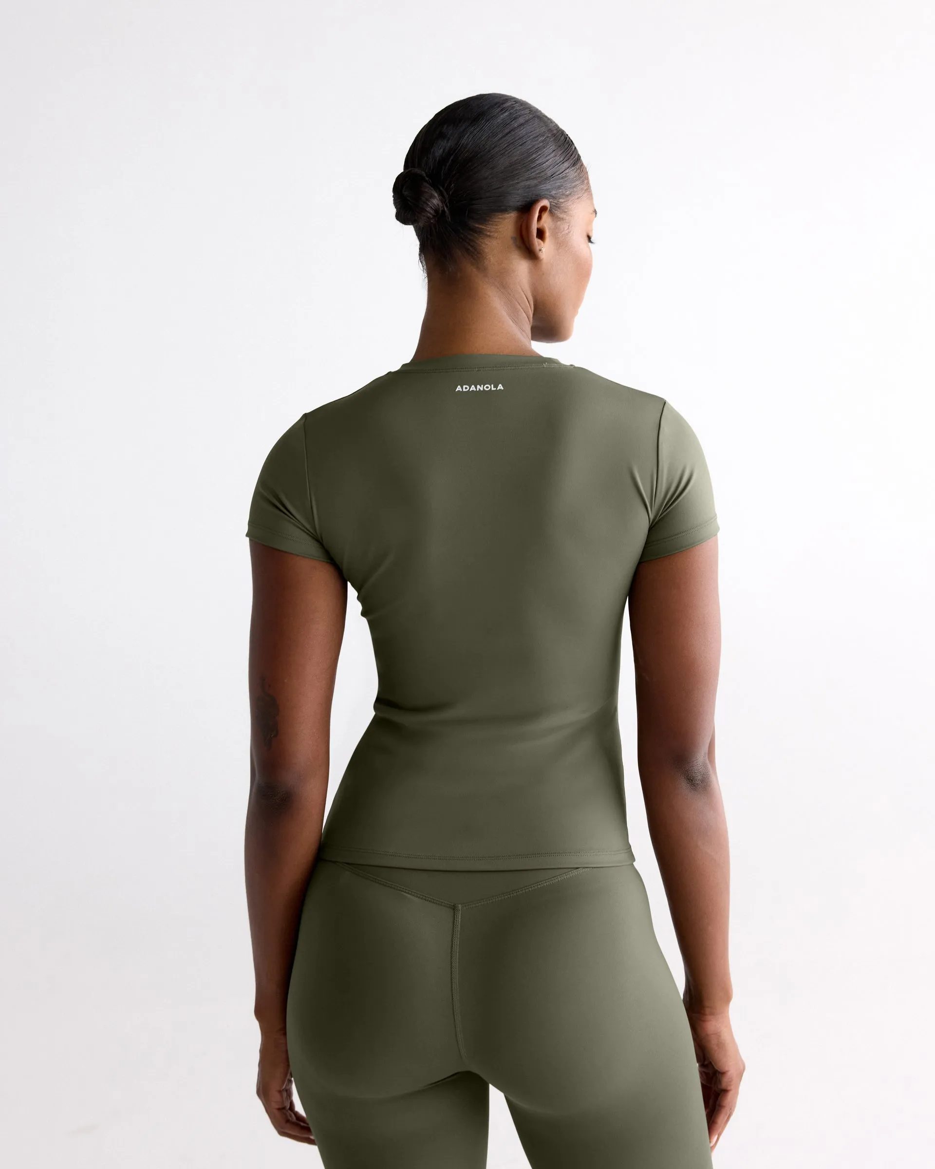 Ultimate Short Sleeve Top - Olive Green sold by Adanola product image thumbnail 2