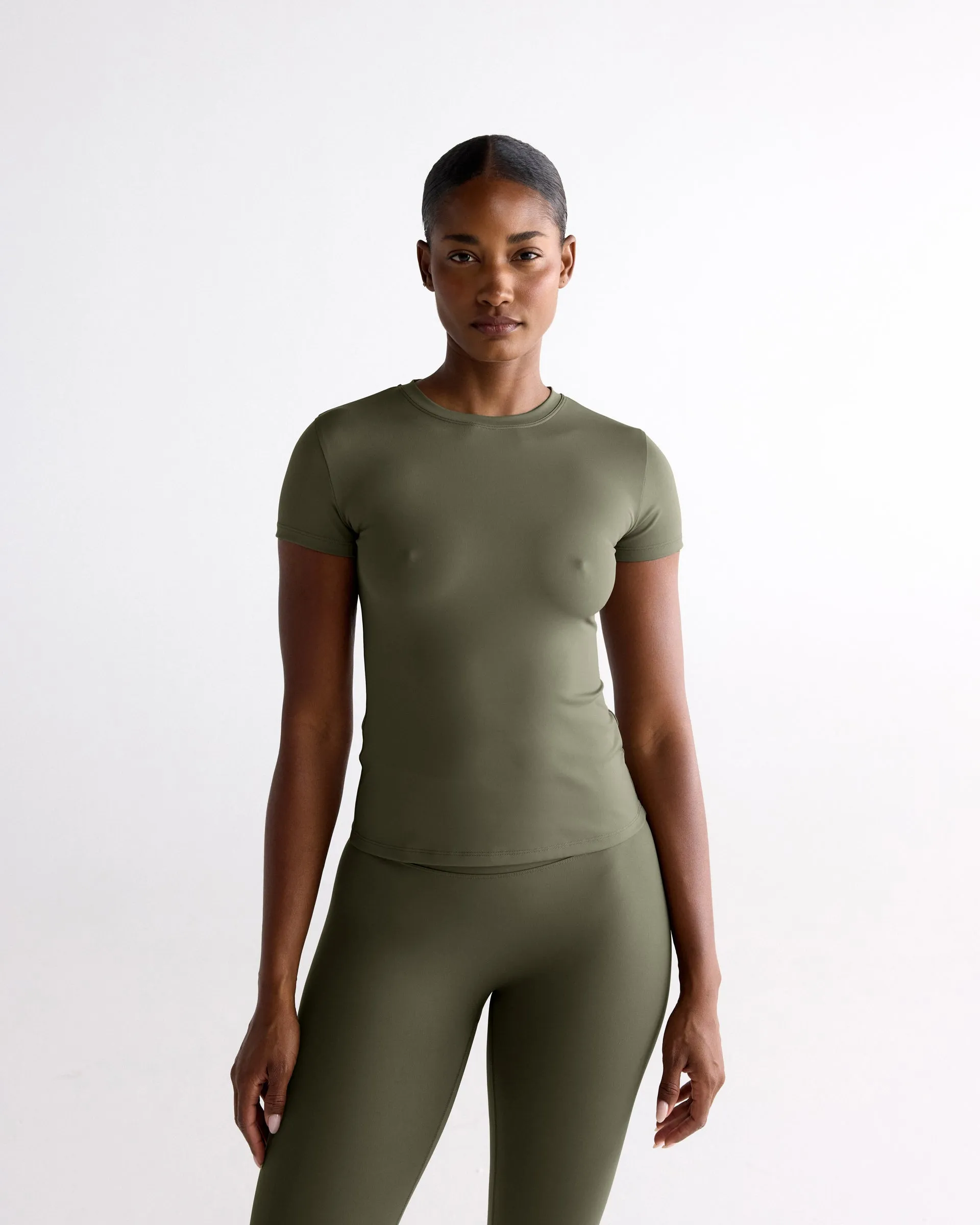 Ultimate Short Sleeve Top - Olive Green sold by Adanola product image thumbnail 3
