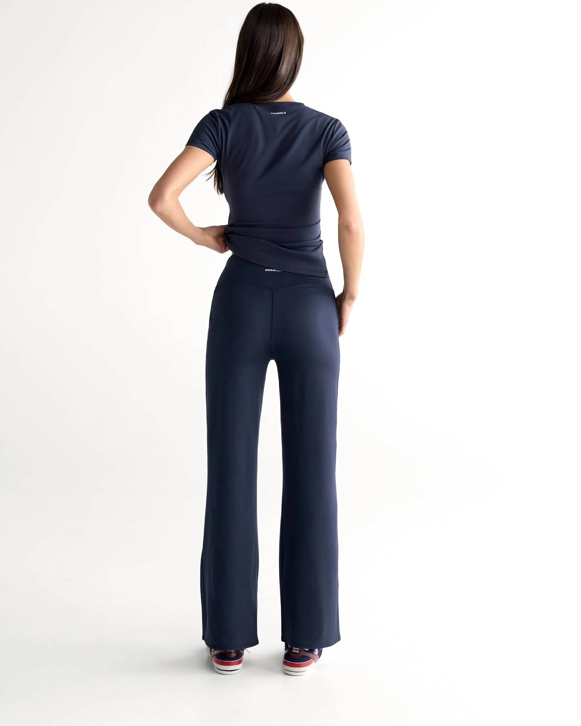 Ultimate Short Sleeve Top - Navy Blue sold by Adanola product image thumbnail 3