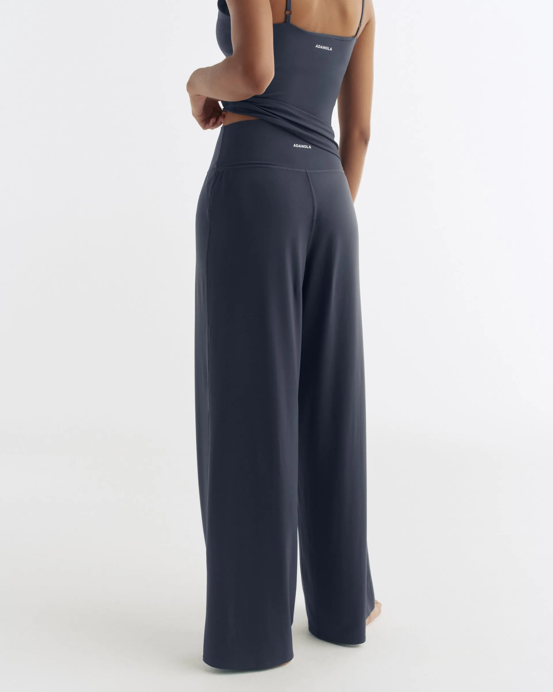 Wide Leg Yoga Pant - Midnight Blue sold by Adanola product image thumbnail 2