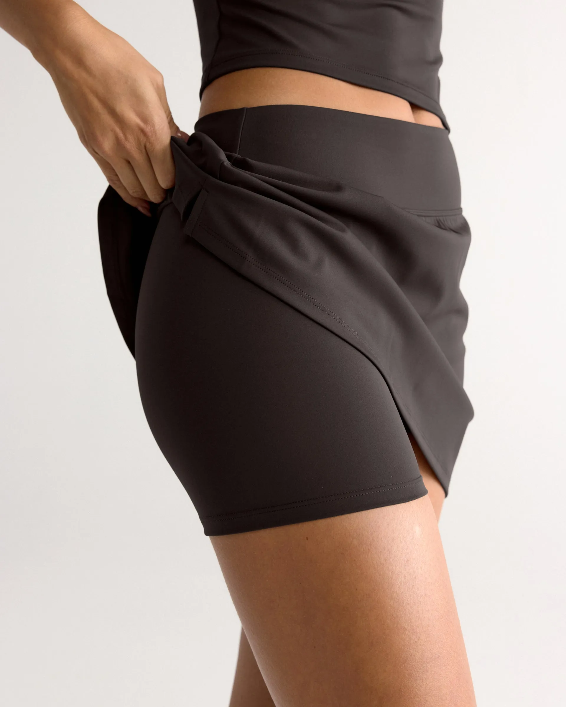 Ultimate Mini Skirt - Coffee Bean sold by Adanola product image thumbnail 3