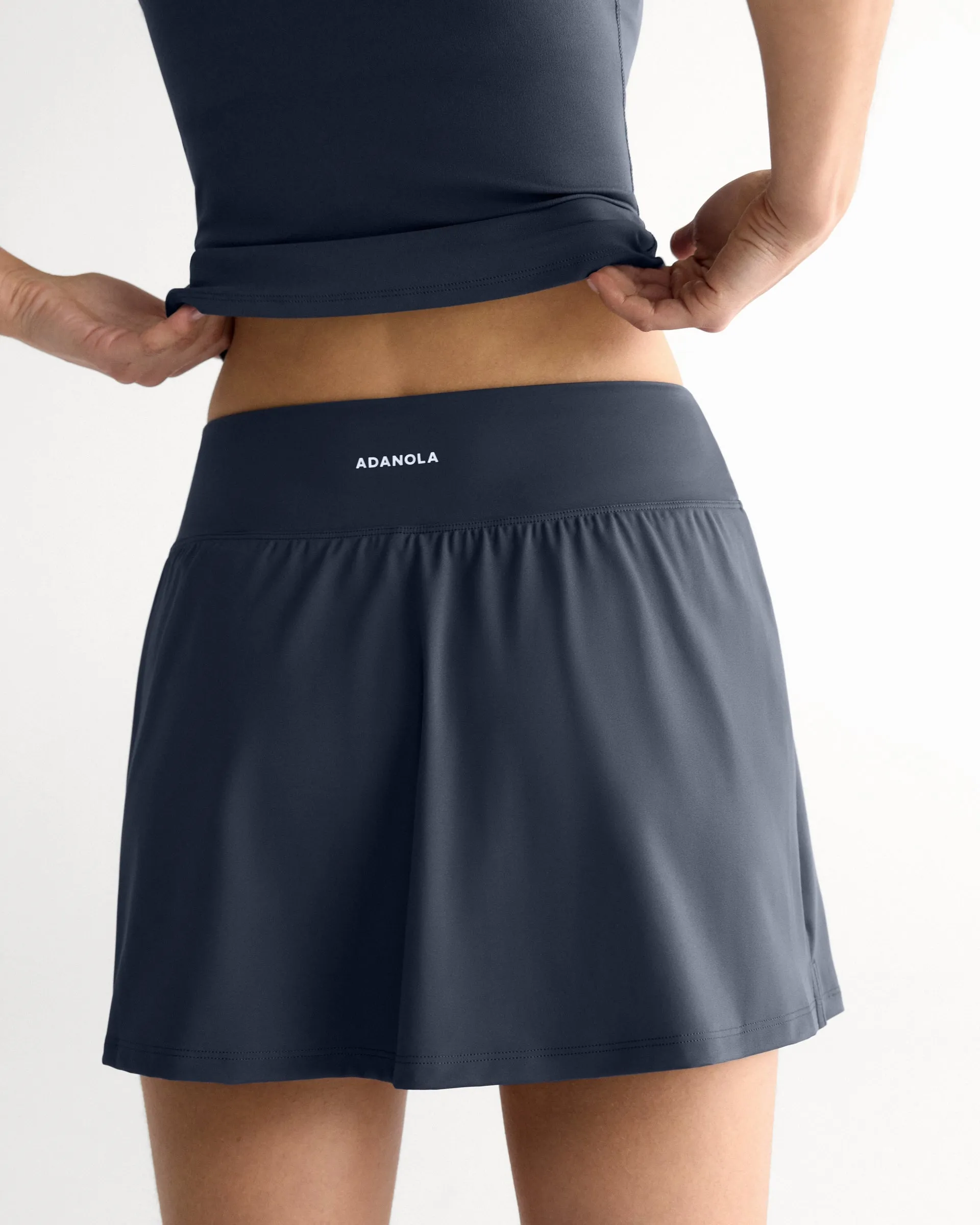 Ultimate Mini Skirt - Midnight Blue sold by Adanola product image thumbnail 4