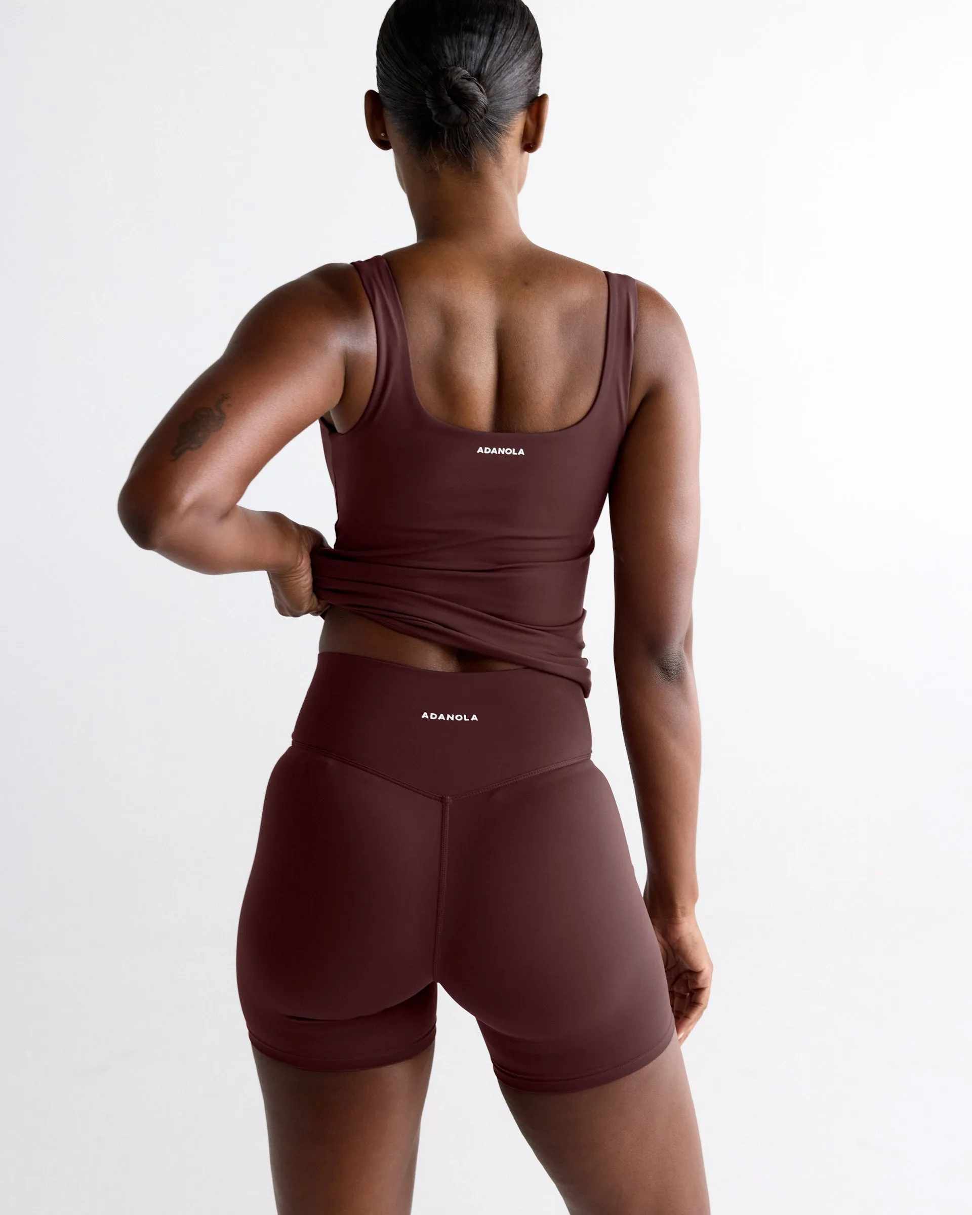 Ultimate Square Neck Top - Mulberry Red sold by Adanola product image thumbnail 2