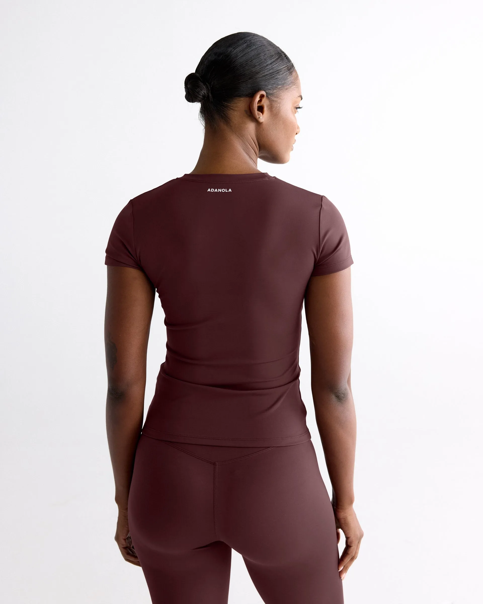 Ultimate Short Sleeve Top - Mulberry Red sold by Adanola product image thumbnail 3