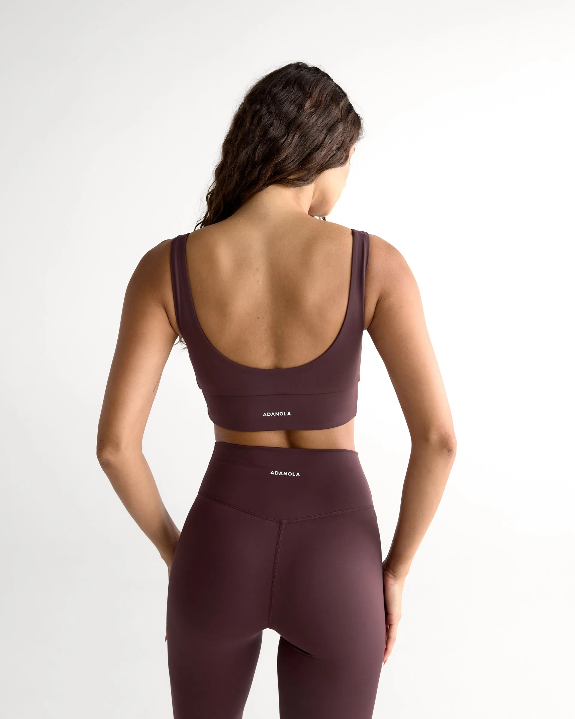 Ultimate V Neck Bra - Mulberry Red sold by Adanola product image thumbnail 2