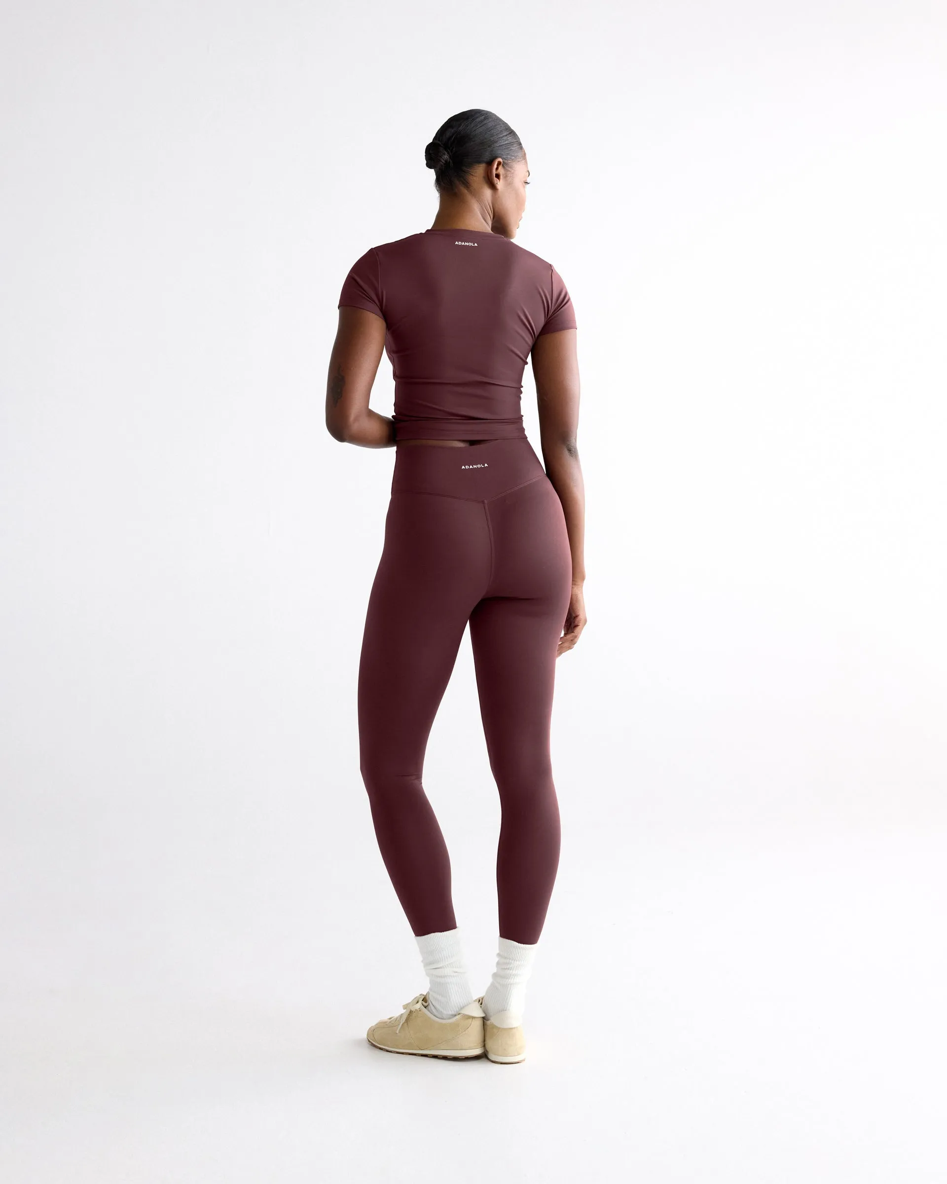 Ultimate Leggings - Mulberry Red sold by Adanola product image thumbnail 2