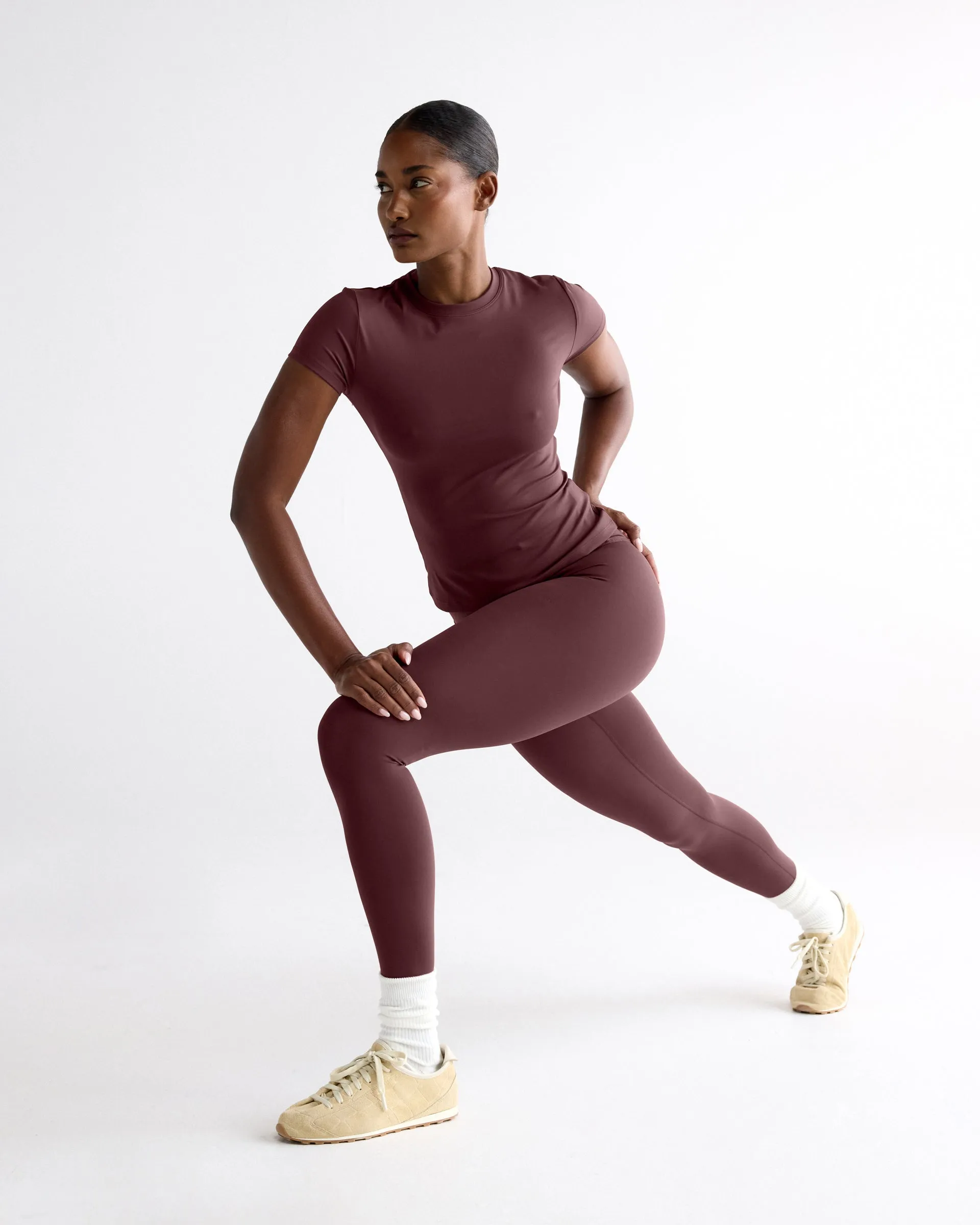 Ultimate Leggings - Mulberry Red sold by Adanola product image thumbnail 4