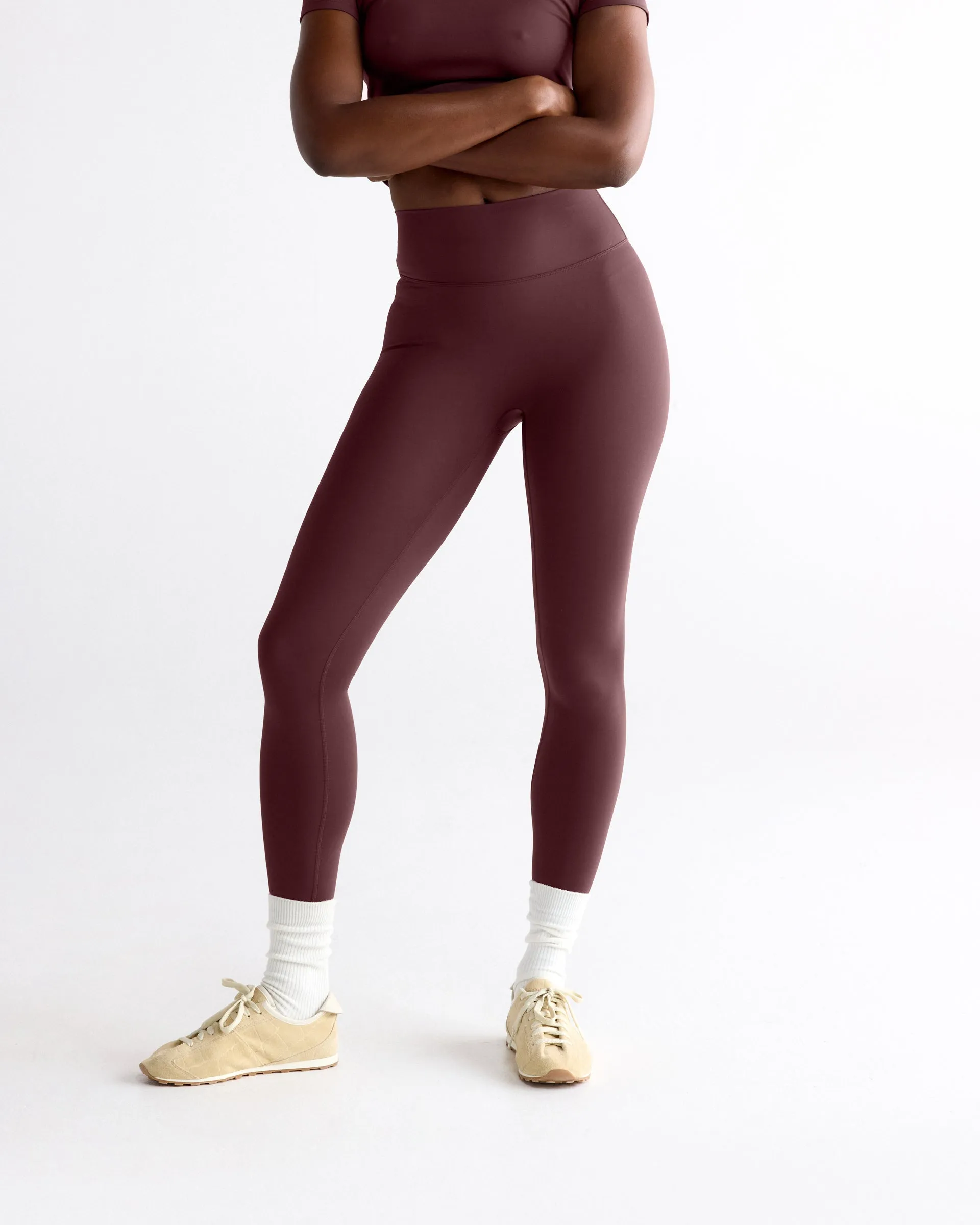 Ultimate Leggings - Mulberry Red sold by Adanola product image thumbnail 3