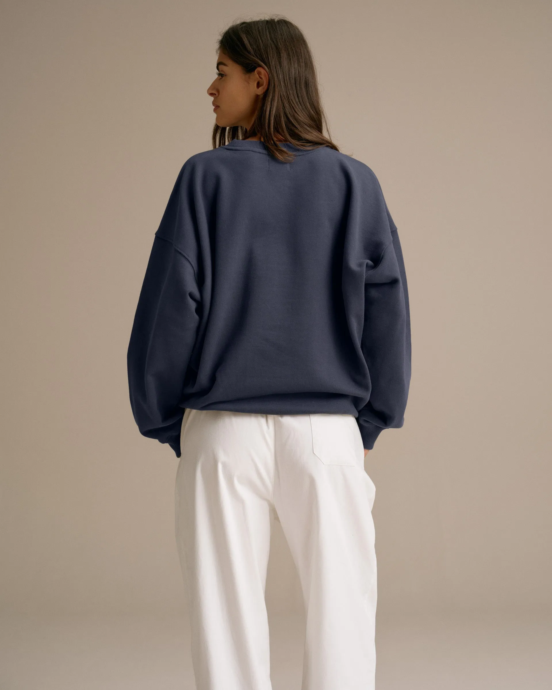 AS Oversized Sweatshirt - Washed Midnight Blue sold by Adanola product image thumbnail 2