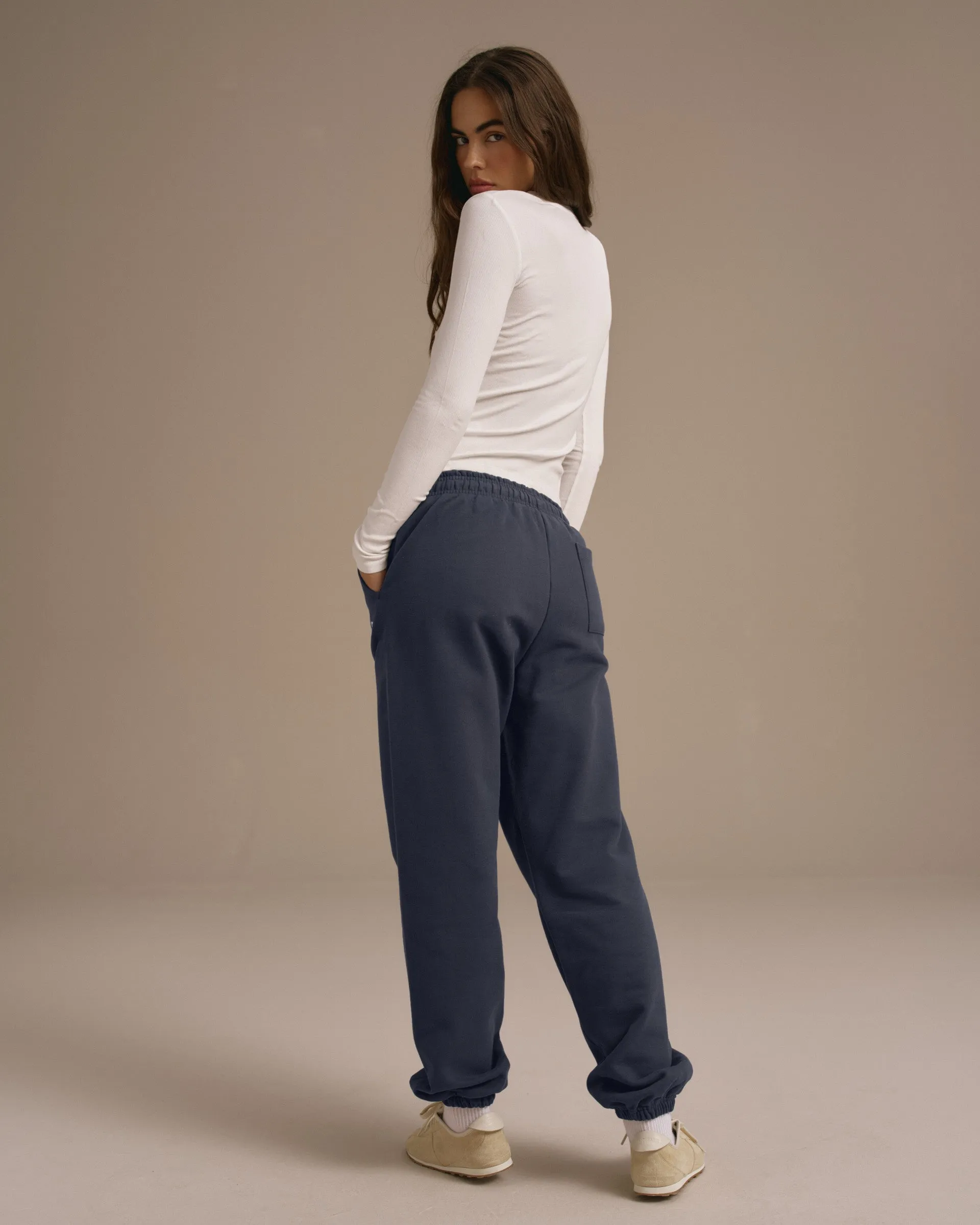 AS Sweatpants - Washed Midnight Blue sold by Adanola product image thumbnail 2