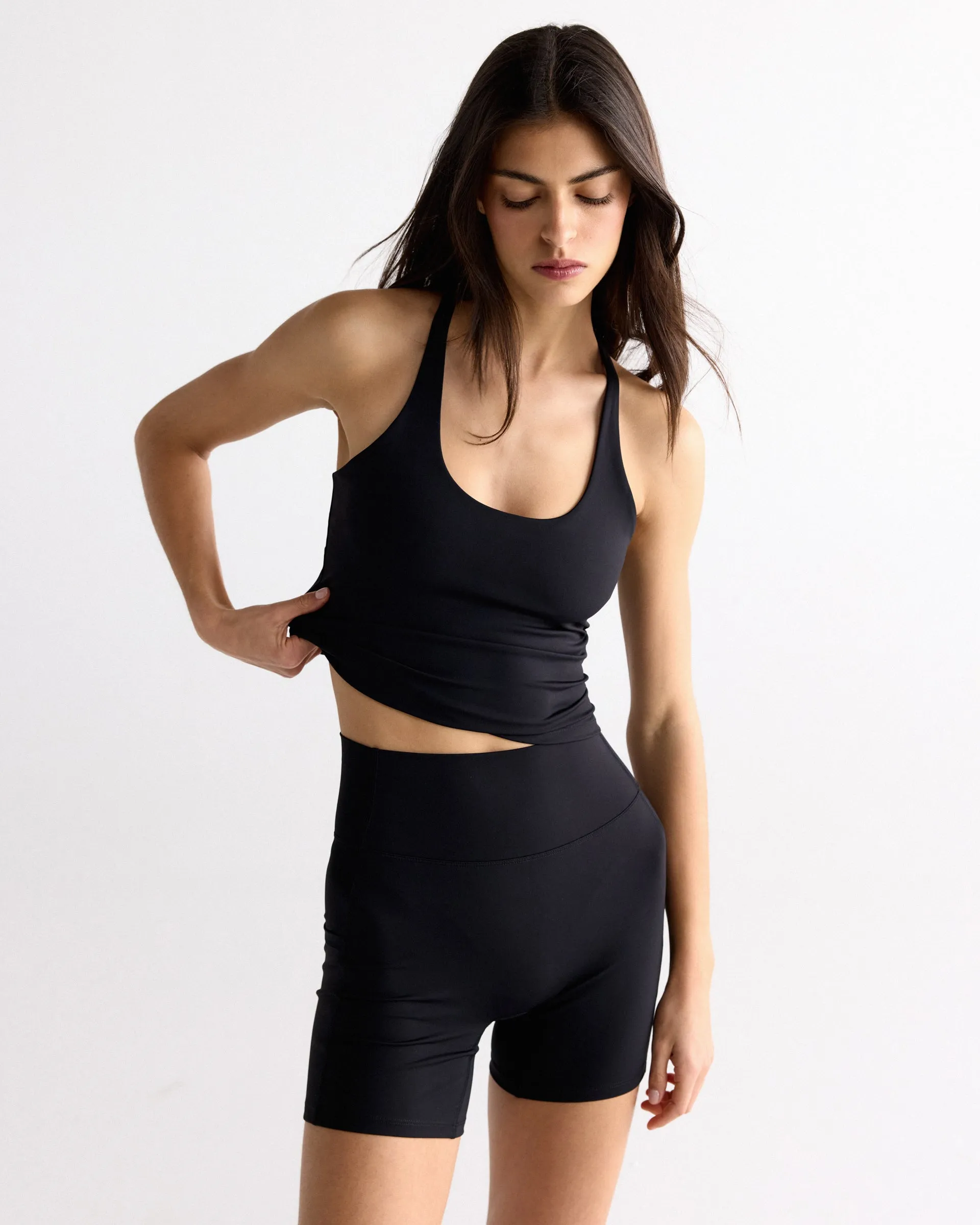 Ultimate Narrow Racer Back Tank - Black sold by Adanola product image thumbnail 3