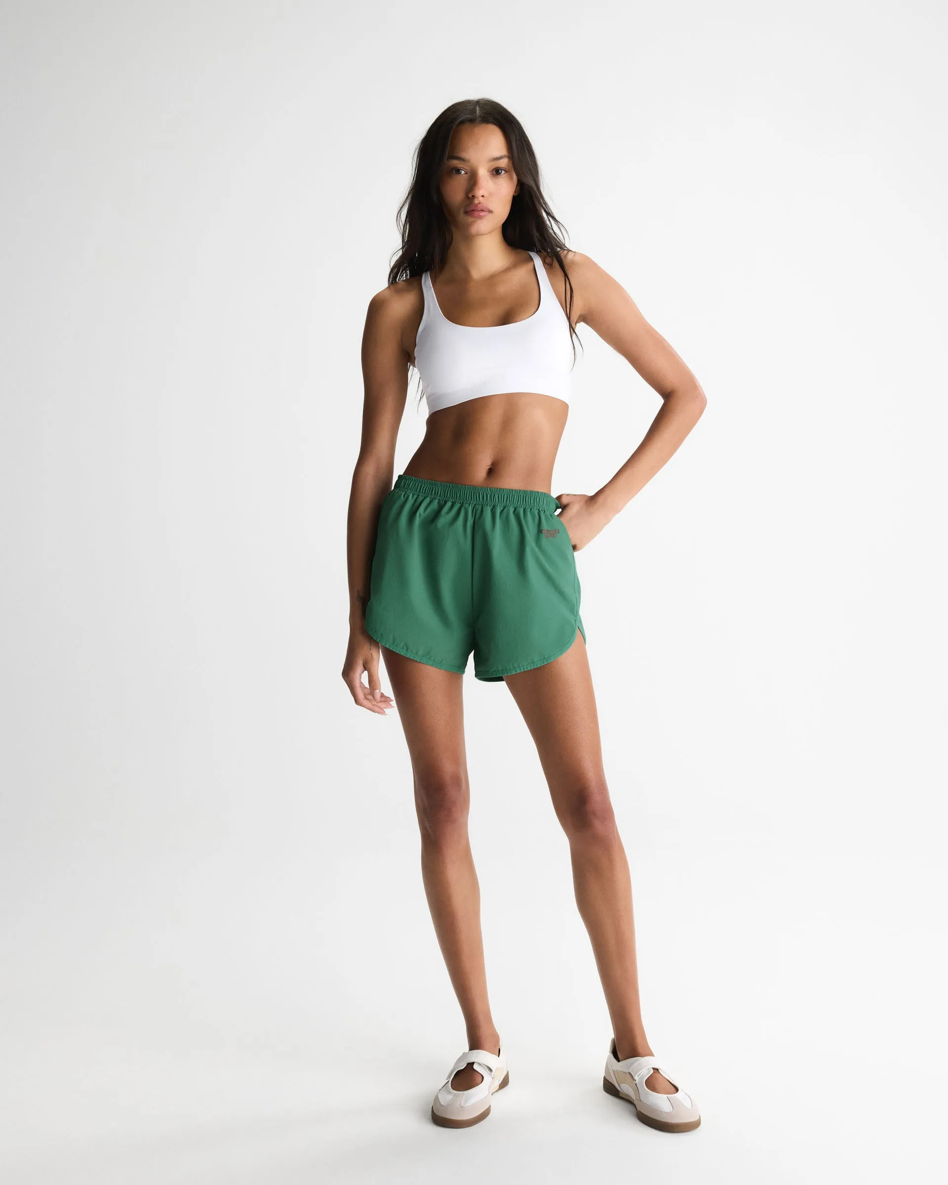 Seamless Racer Back Bra - White sold by Adanola product image thumbnail 4