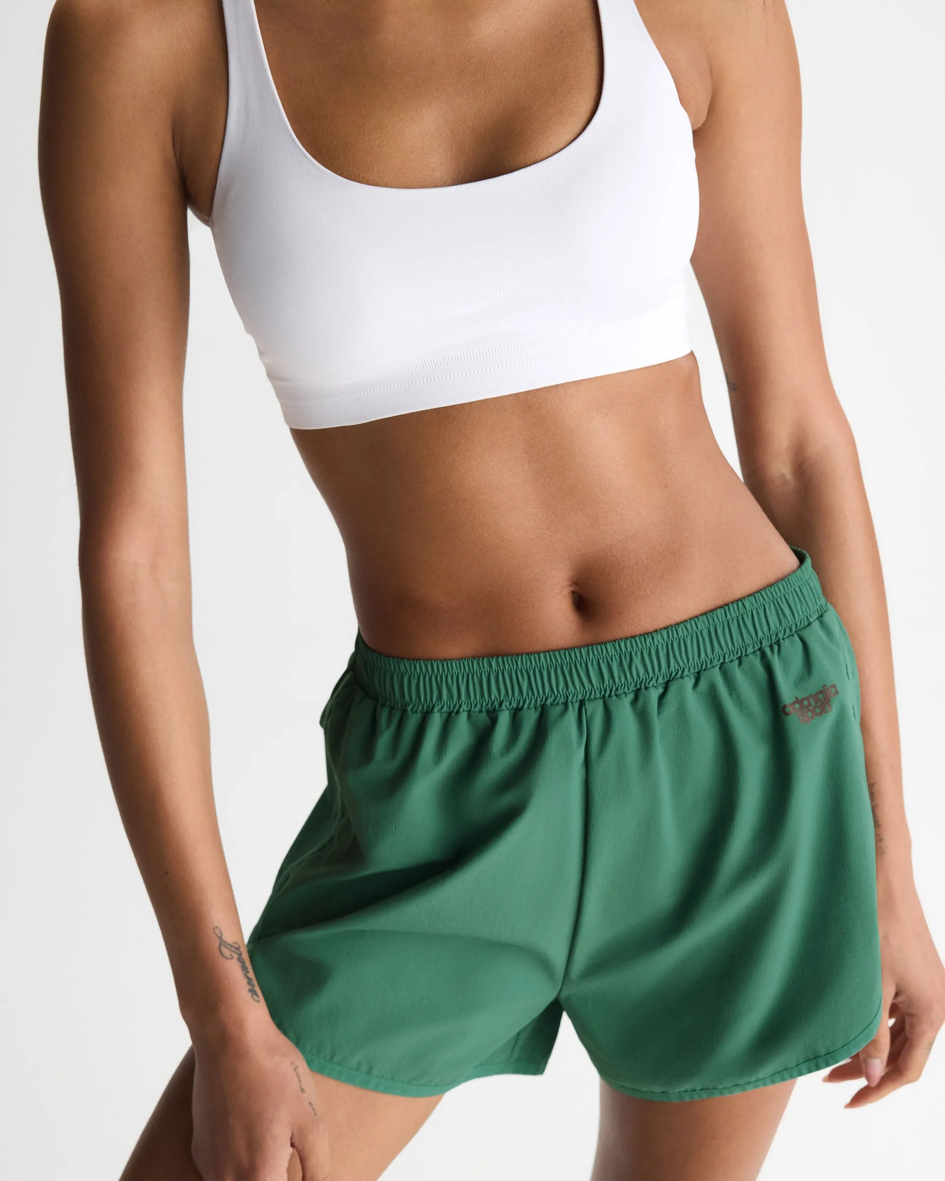 Track Shorts - Eucalyptus Green sold by Adanola product image thumbnail 4