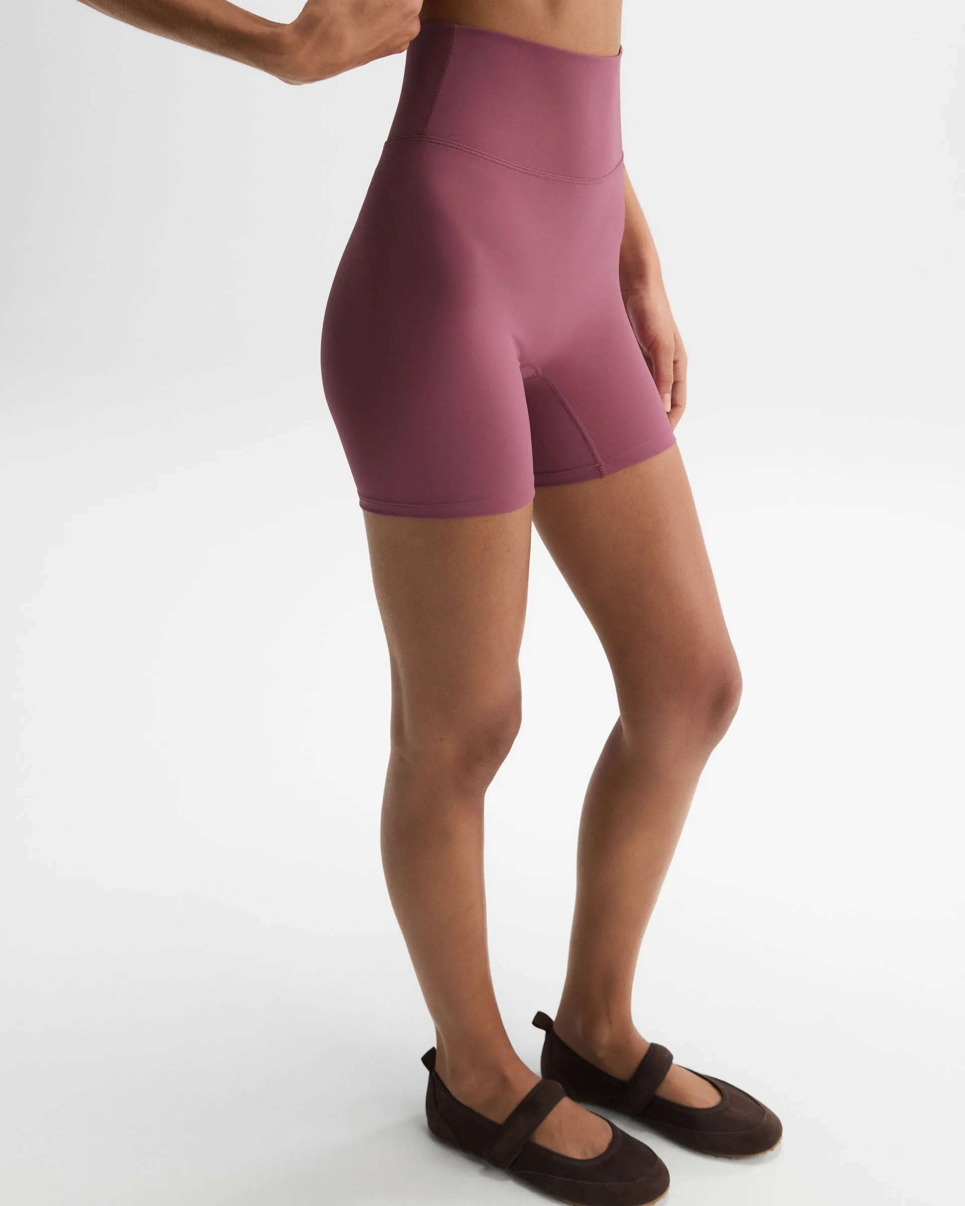 Ultimate Crop Shorts - Deep Pink sold by Adanola product image thumbnail 3