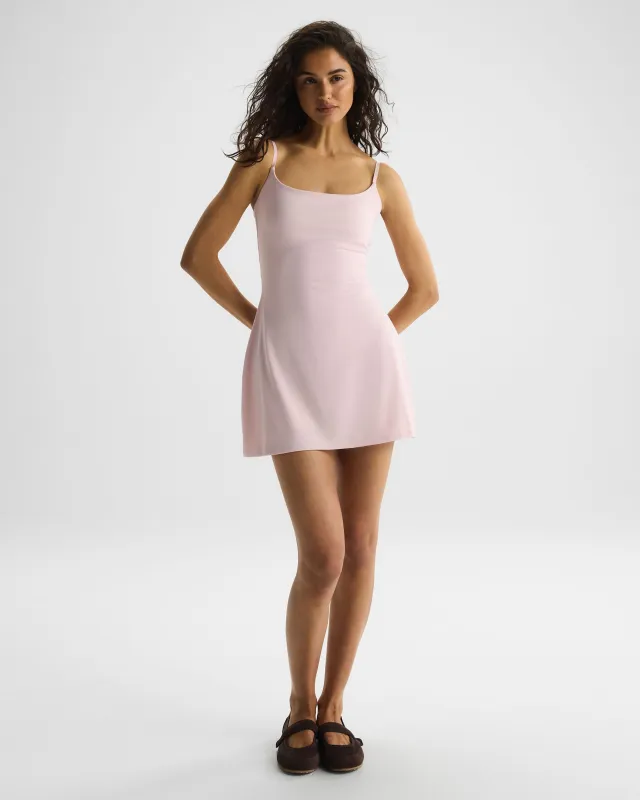 Ultimate Strappy Dress - Cloud Pink made by Adanola
