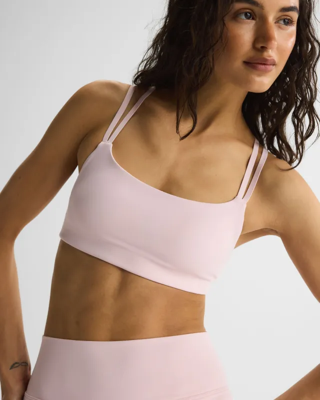 Ultimate Cross Back Bra - Cloud Pink made by Adanola