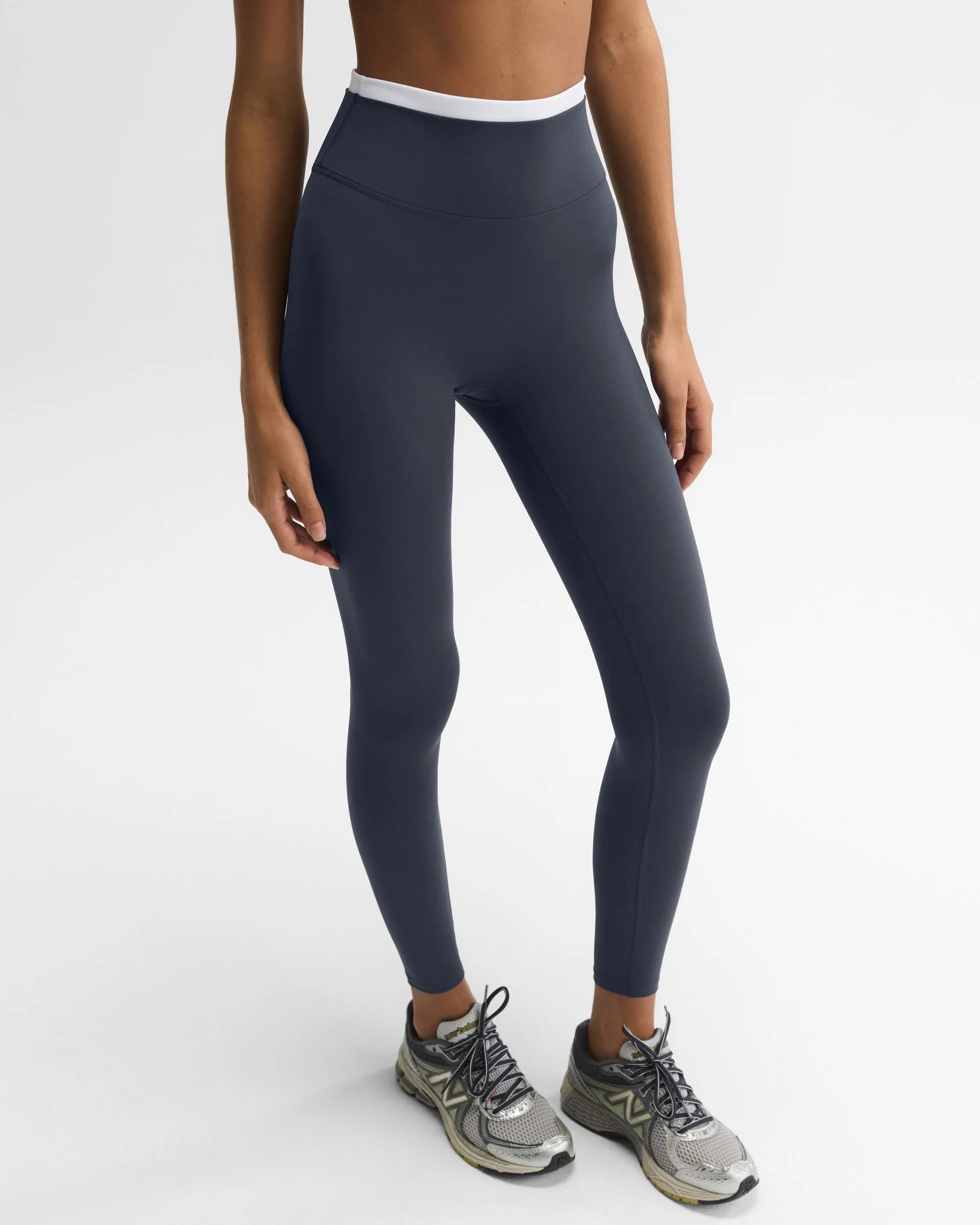 Ultimate Double Layer Leggings - Midnight Blue/White sold by Adanola product image thumbnail 4