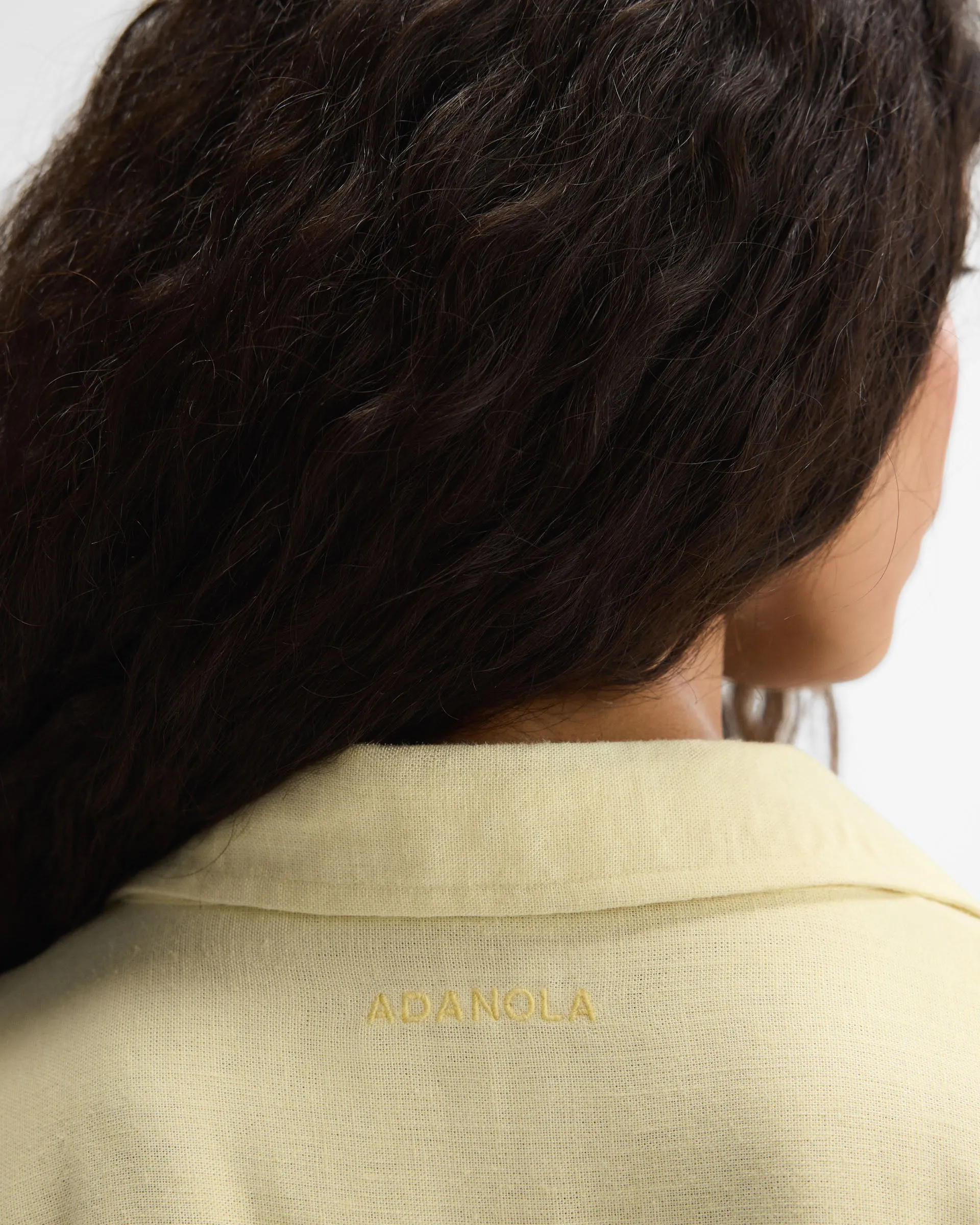 Linen Blend Shirt - Buttercream sold by Adanola product image thumbnail 5