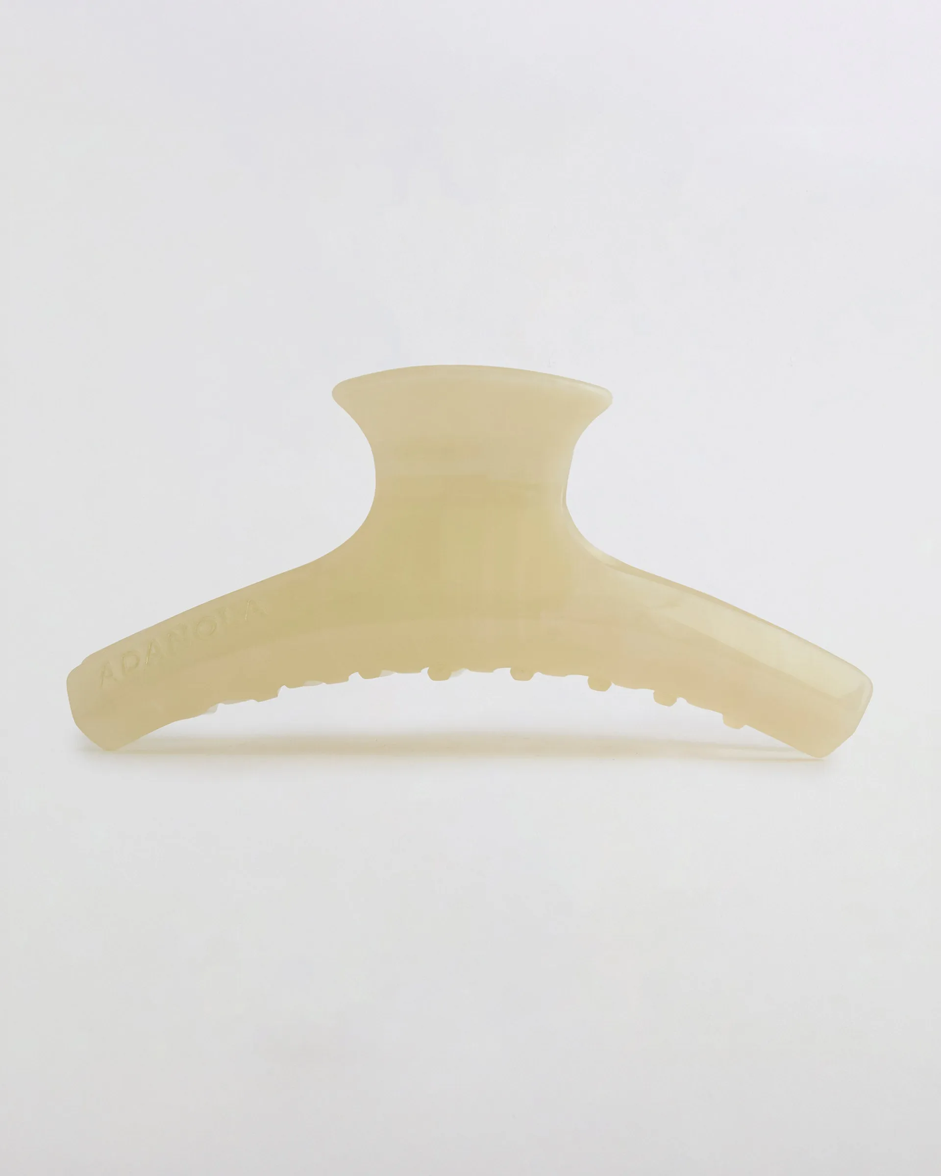 Curve Claw Clip - Cream sold by Adanola