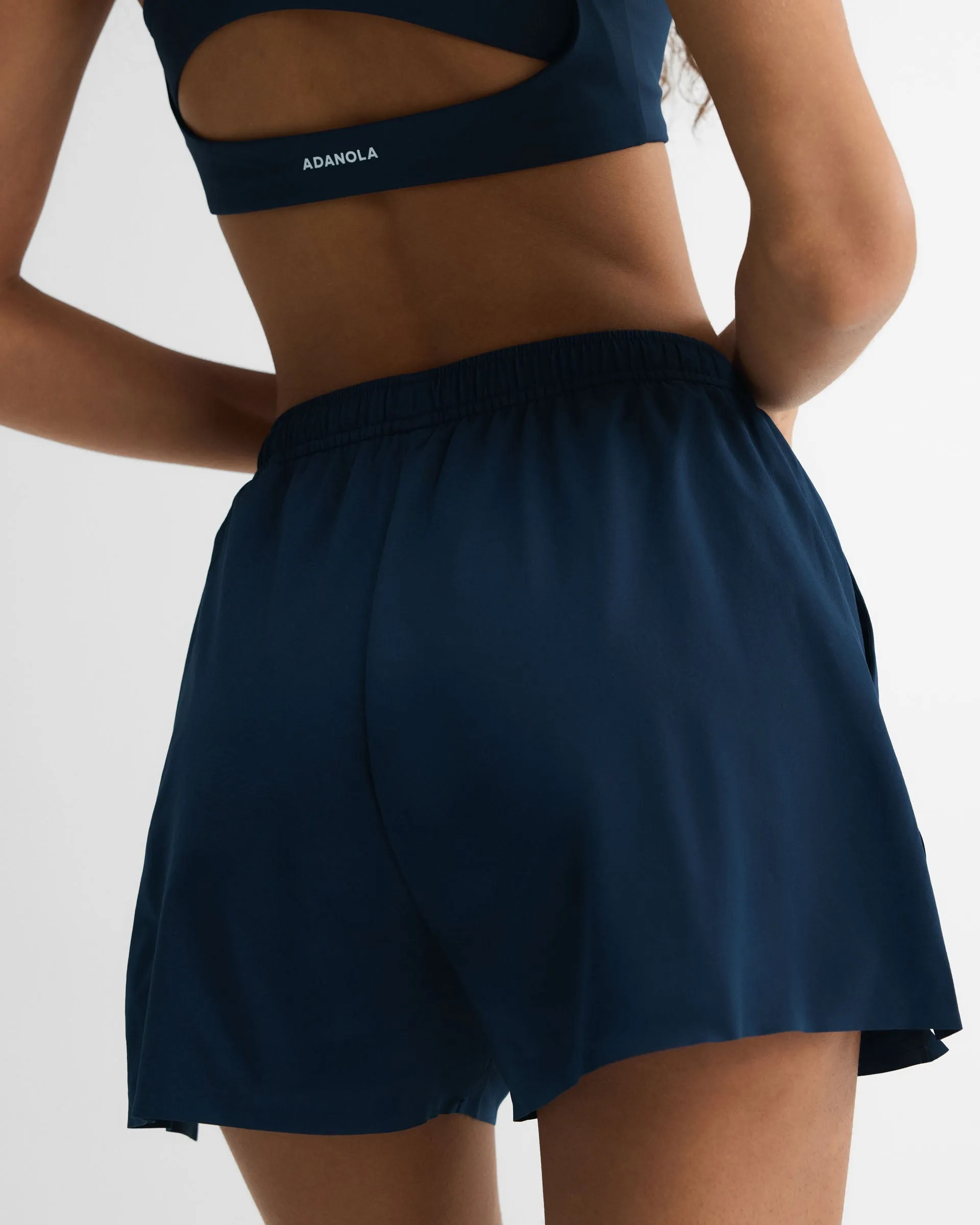 Active Hybrid Shorts - Navy Blue sold by Adanola product image thumbnail 4