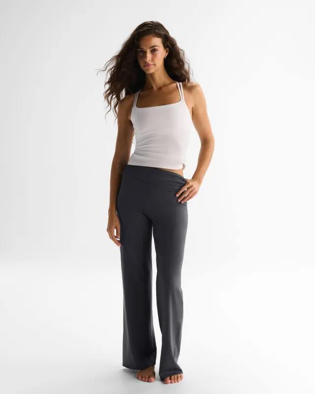 Yoga Pants - Graphite Grey made by Adanola