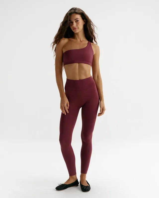 Ultimate Leggings - Damson Red made by Adanola