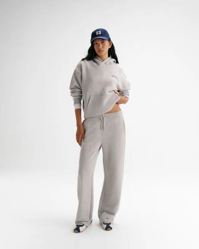 Classic Straight Leg Sweatpants Heather Grey made by Adanola