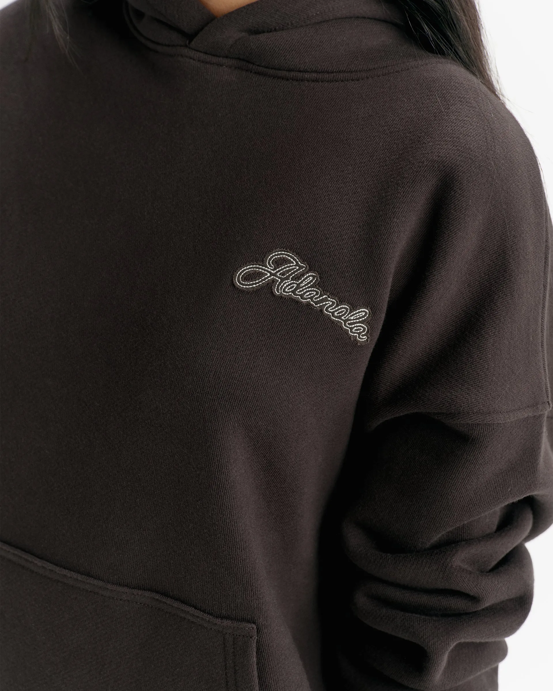 Classic Oversized Hoodie - Coffee Bean sold by Adanola product image thumbnail 3