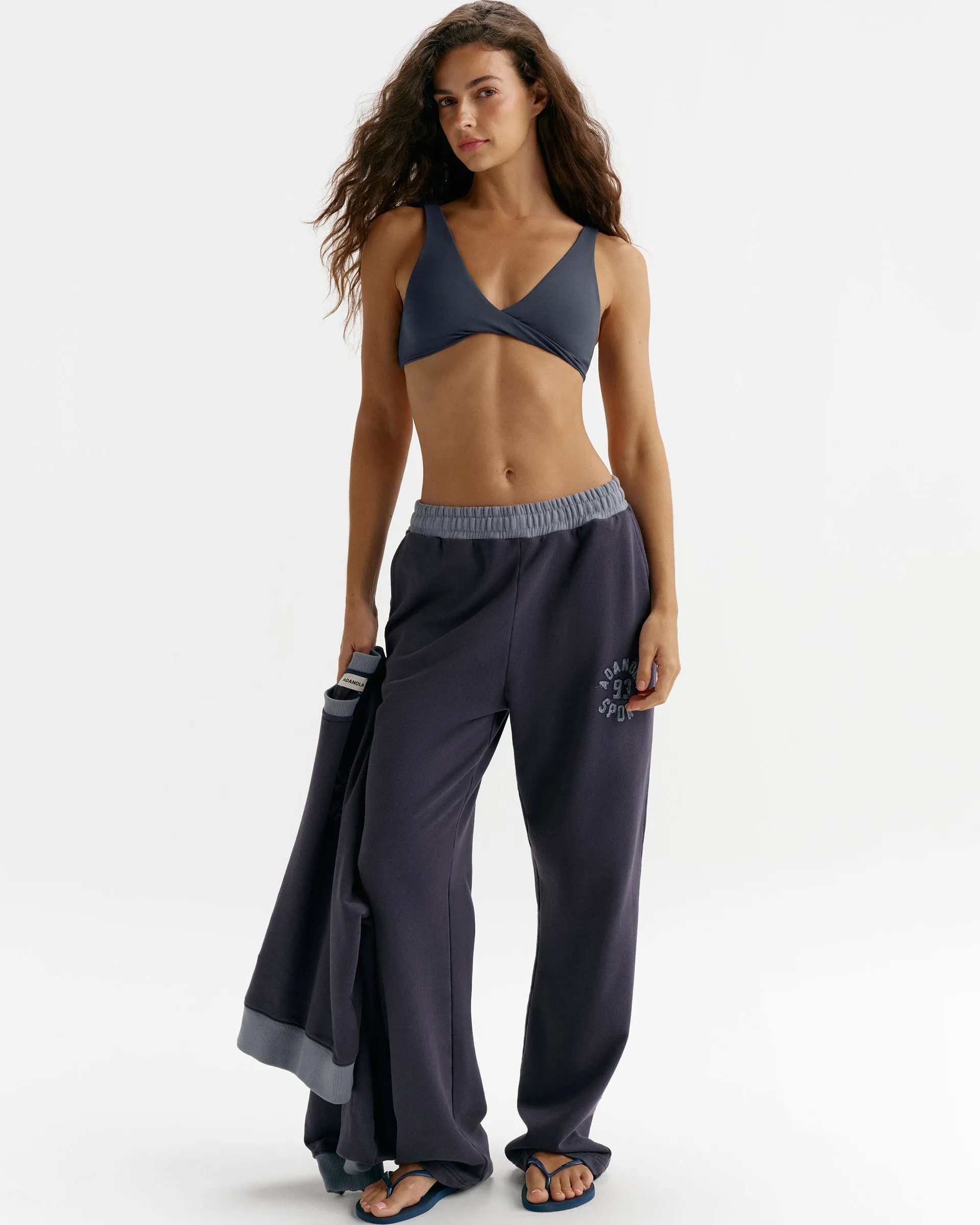 Ultimate Twist Front Bra - Midnight Blue sold by Adanola product image thumbnail 4